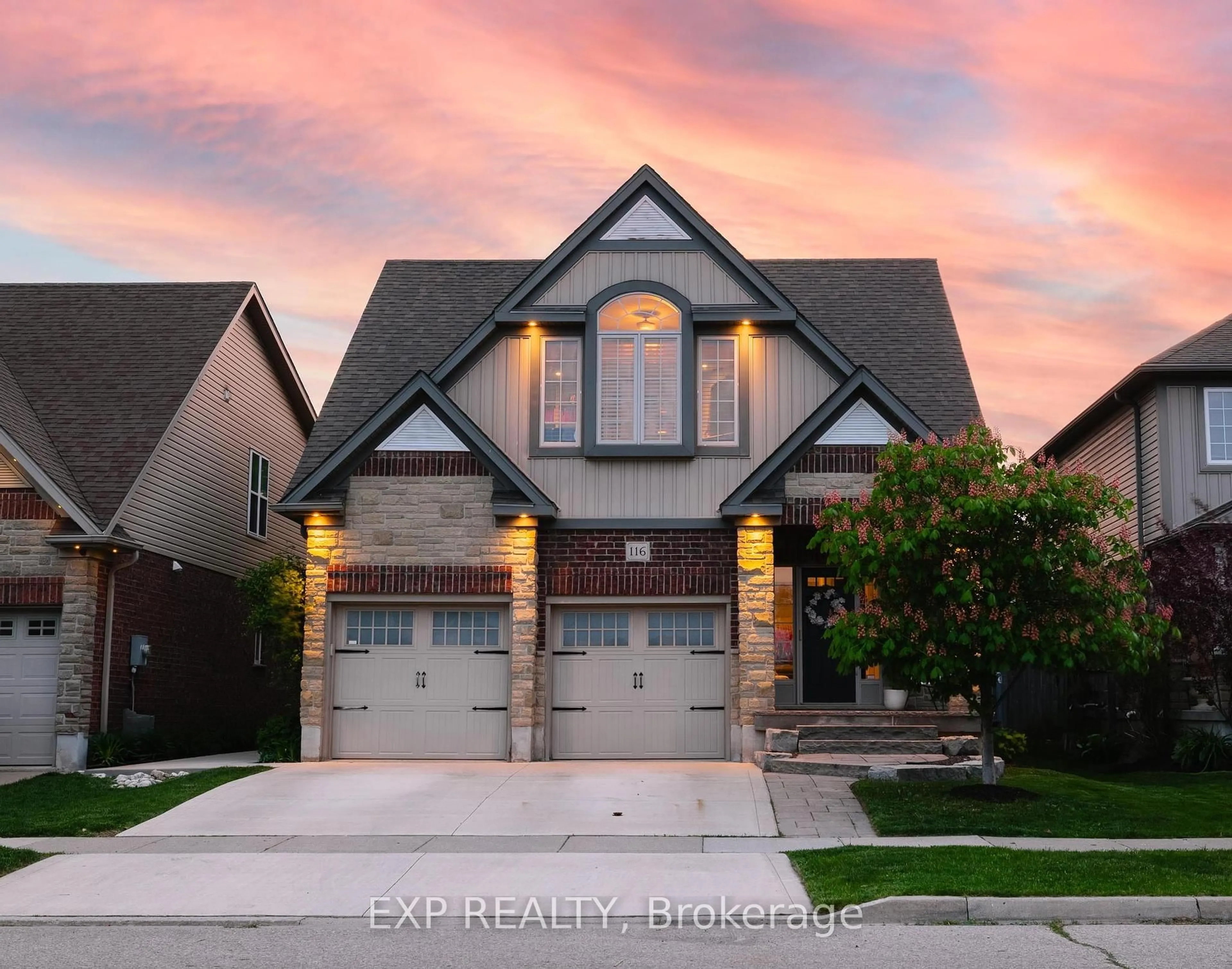 Home with brick exterior material, street for 116 Stuckey Ave, Wilmot Ontario N3A 4S2