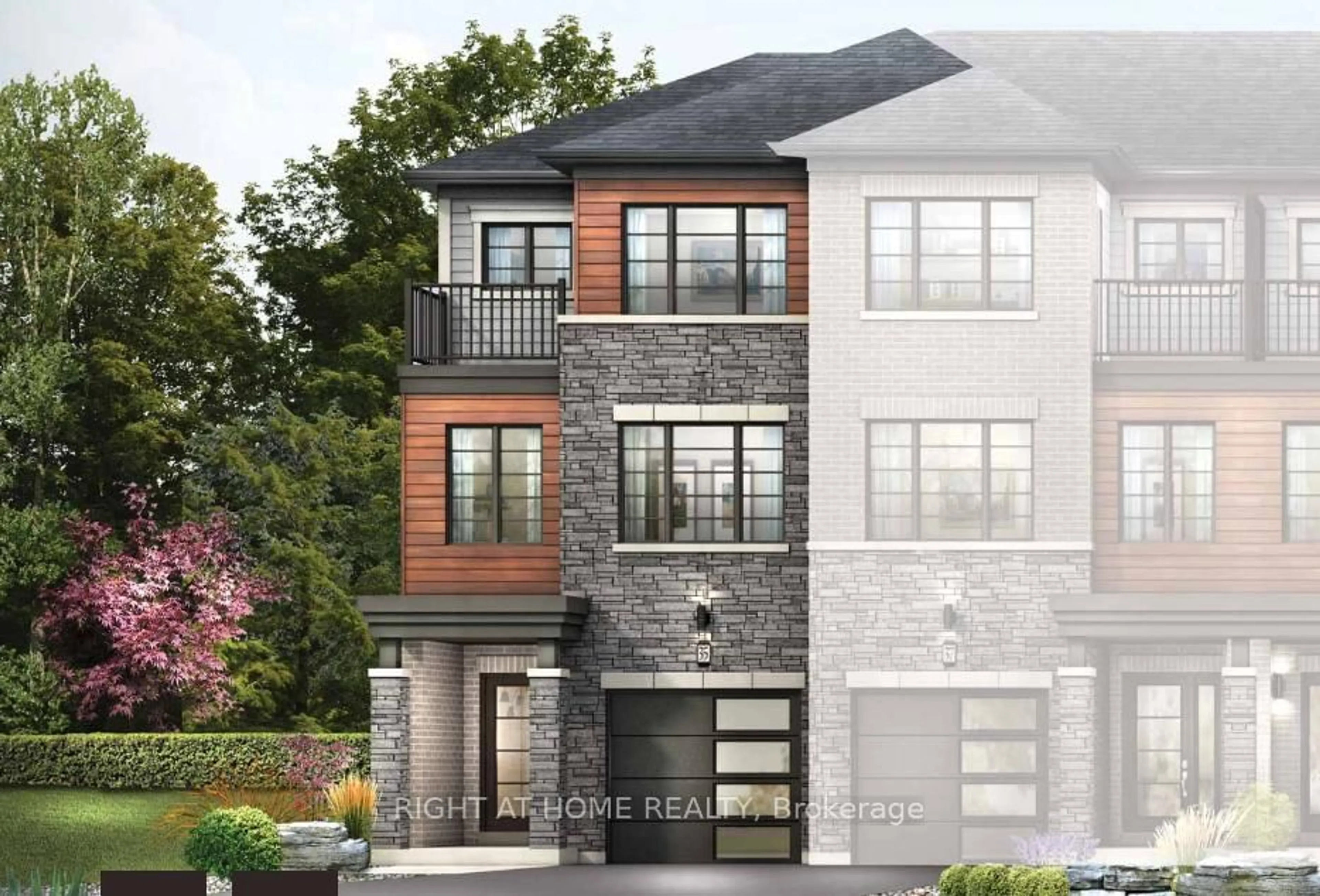 Home with brick exterior material, building for Lot 5 Greig St, Brantford Ontario N3T 5L5