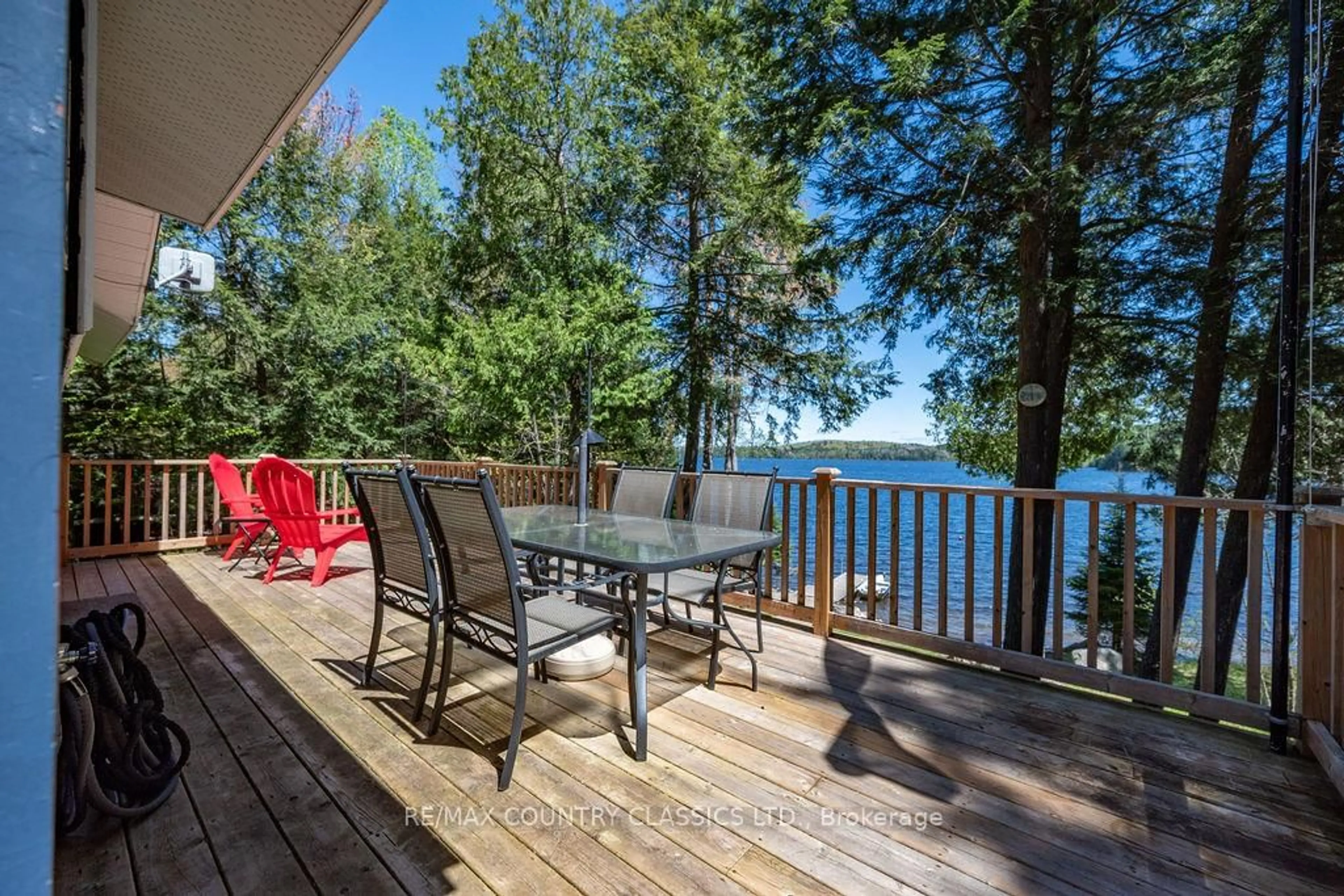 Patio, water/lake/river/ocean view for 1650B River Rd, Barry's Bay Ontario K0J 1B0