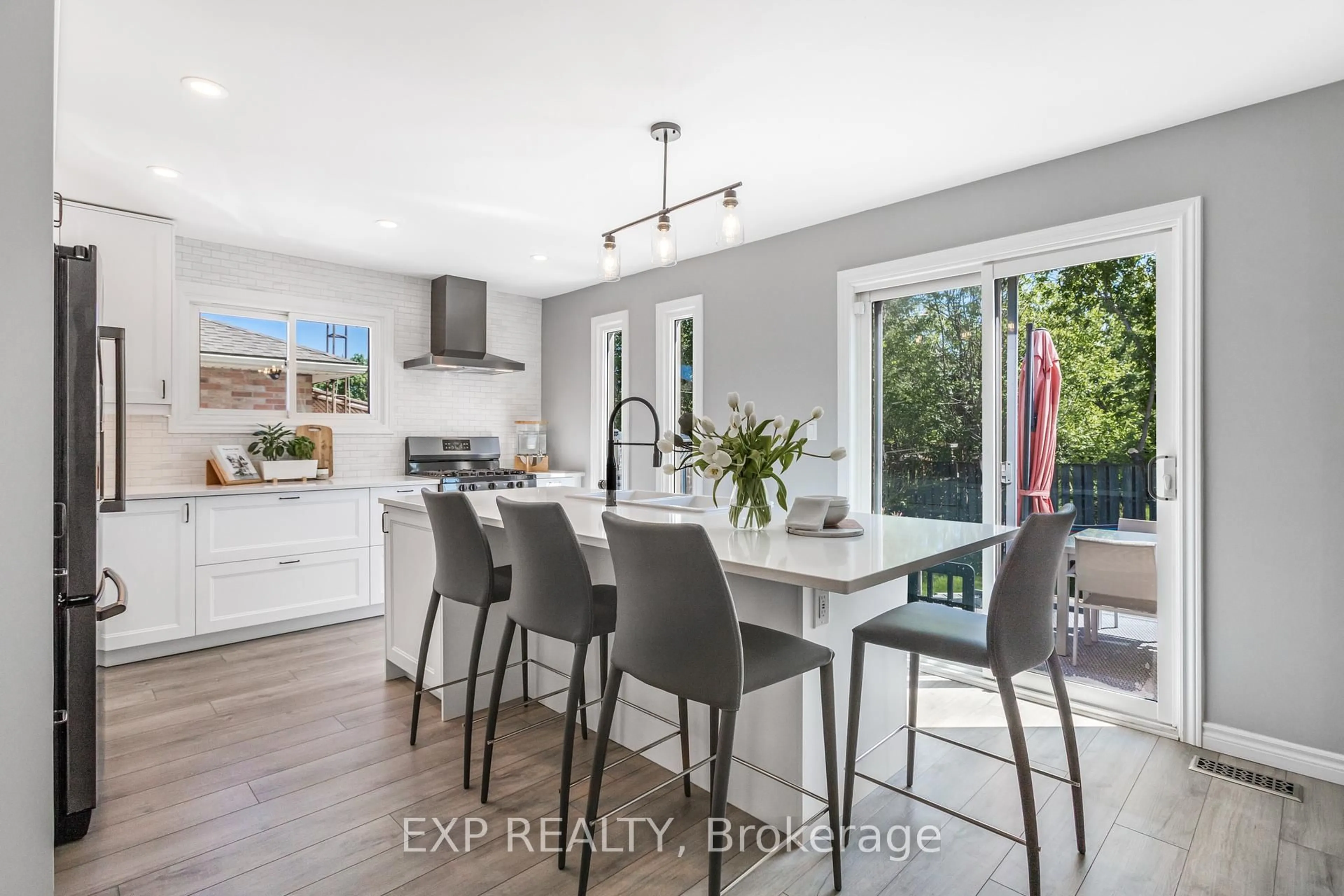 Open concept kitchen, unknown for 30 Guernsey Dr, Hamilton Ontario L8E 4R1