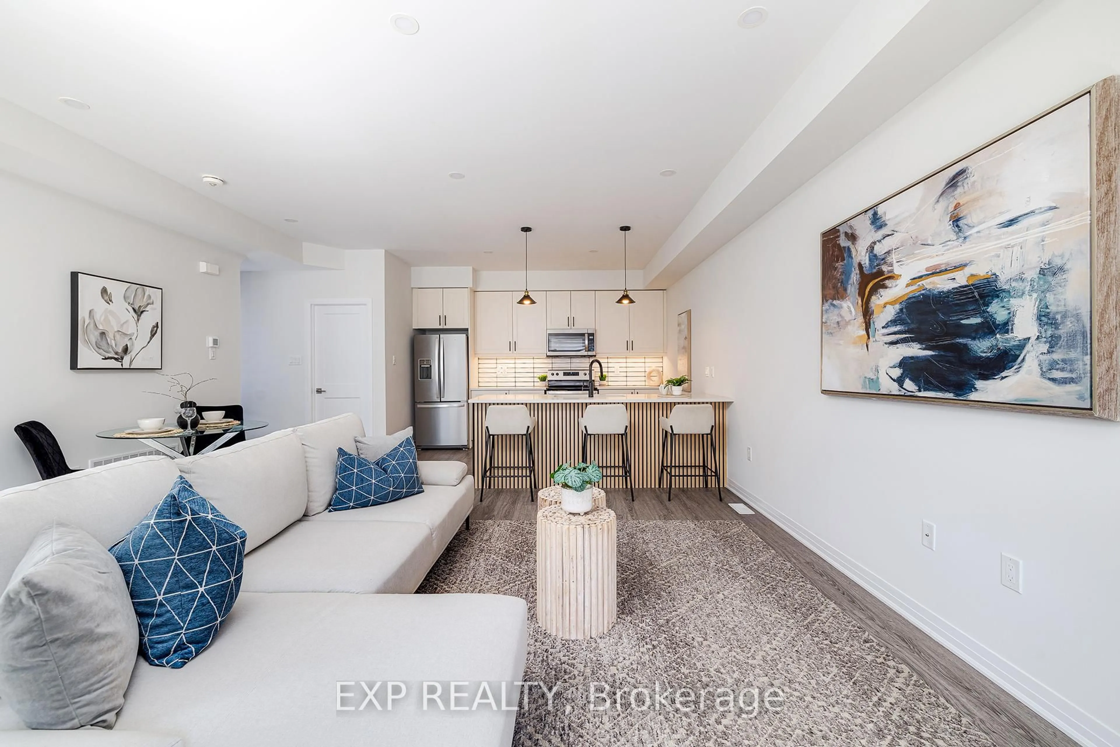 Open concept kitchen, unknown for 51 Sparrow Ave #68, Cambridge Ontario N1T 0E5