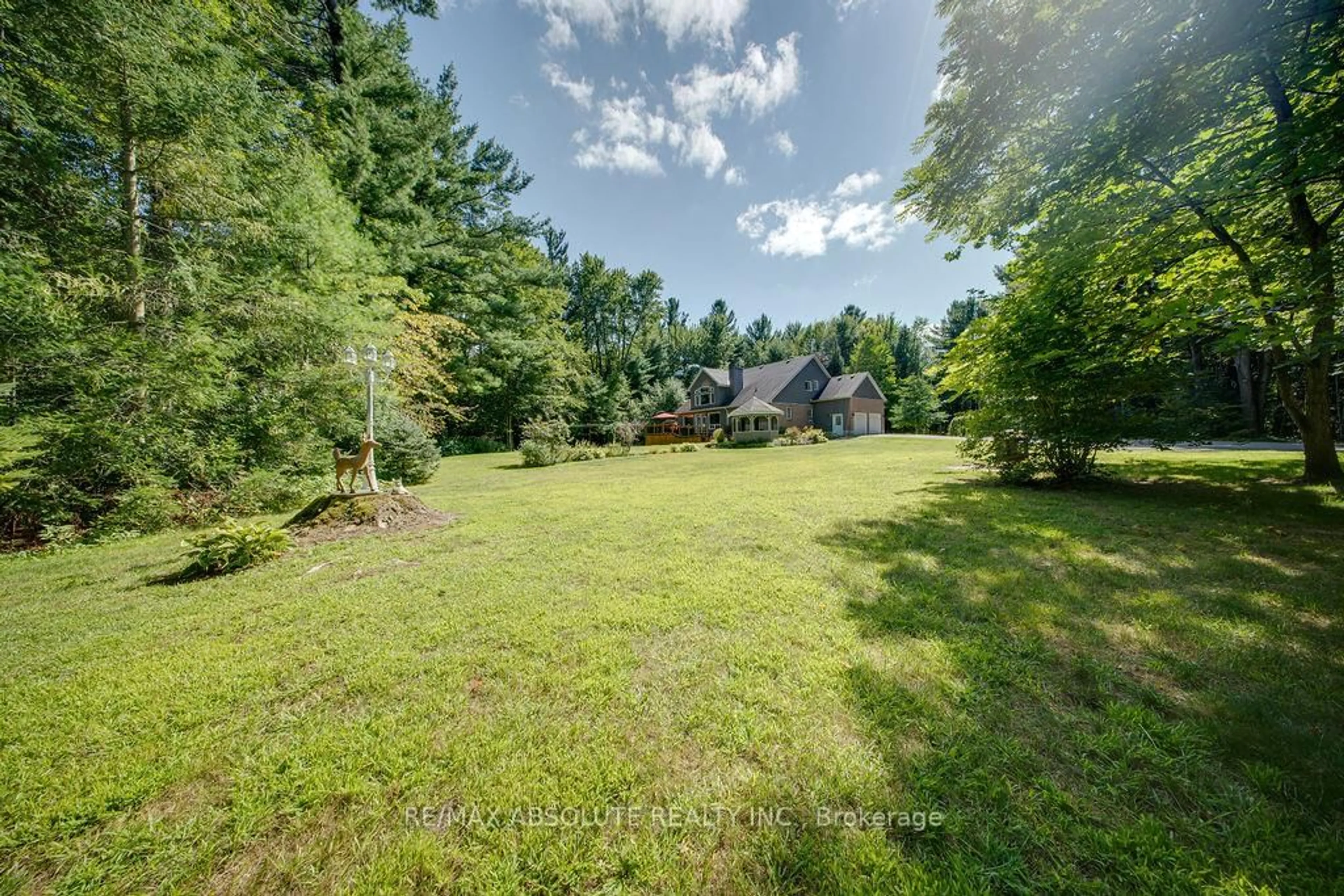 A pic from outside/outdoor area/front of a property/back of a property/a pic from drone, forest/trees view for 685 BOUNDARY Rd, North Dundas Ontario K0G 1J0