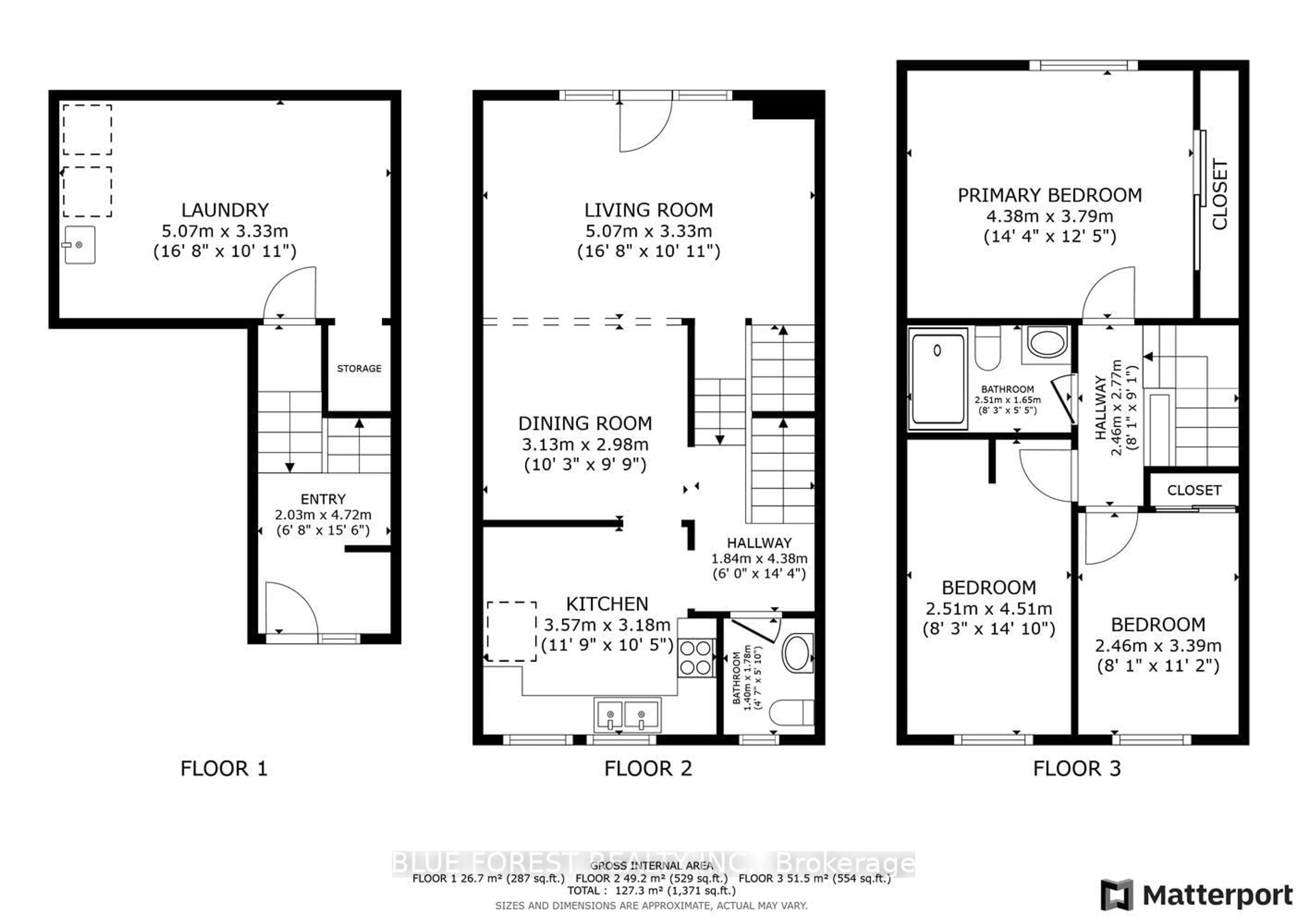 Floor plan for 1264 Limberlost Rd, London North Ontario N6G 3A5