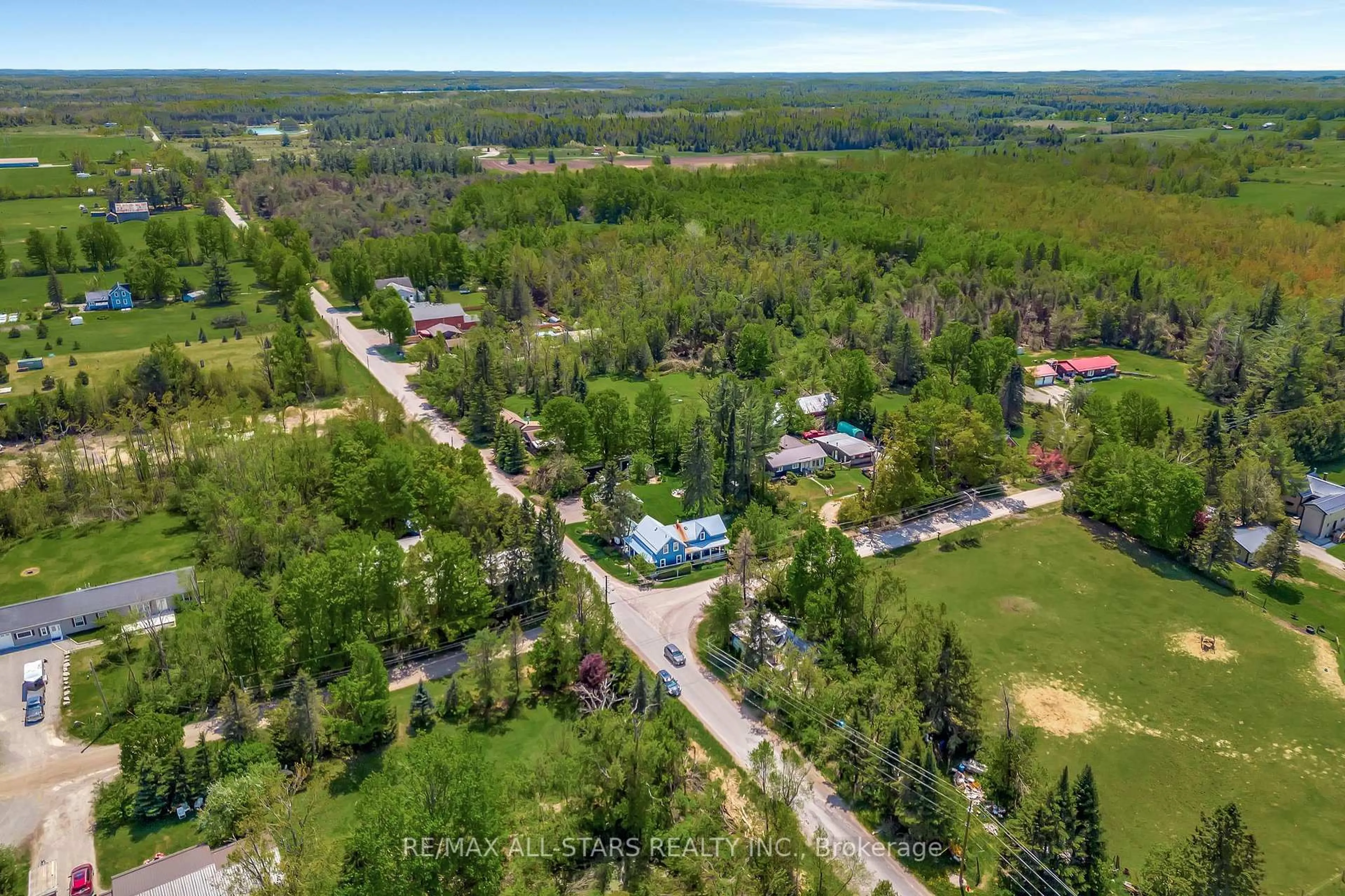 A pic from outside/outdoor area/front of a property/back of a property/a pic from drone, forest/trees view for 397 County 41 Rd, Kawartha Lakes Ontario K0M 2B0
