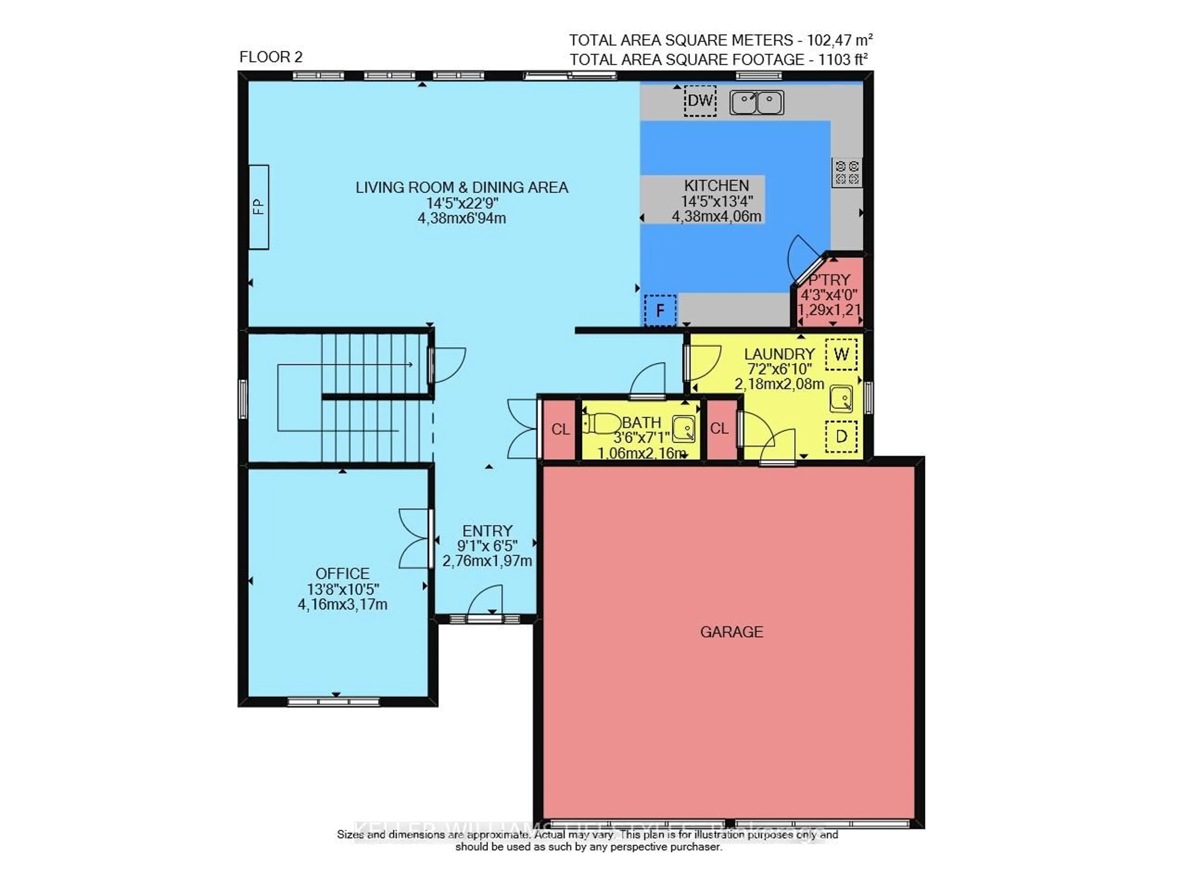 Floor plan for 1789 Applerock Ave, London North Ontario N6G 2S7