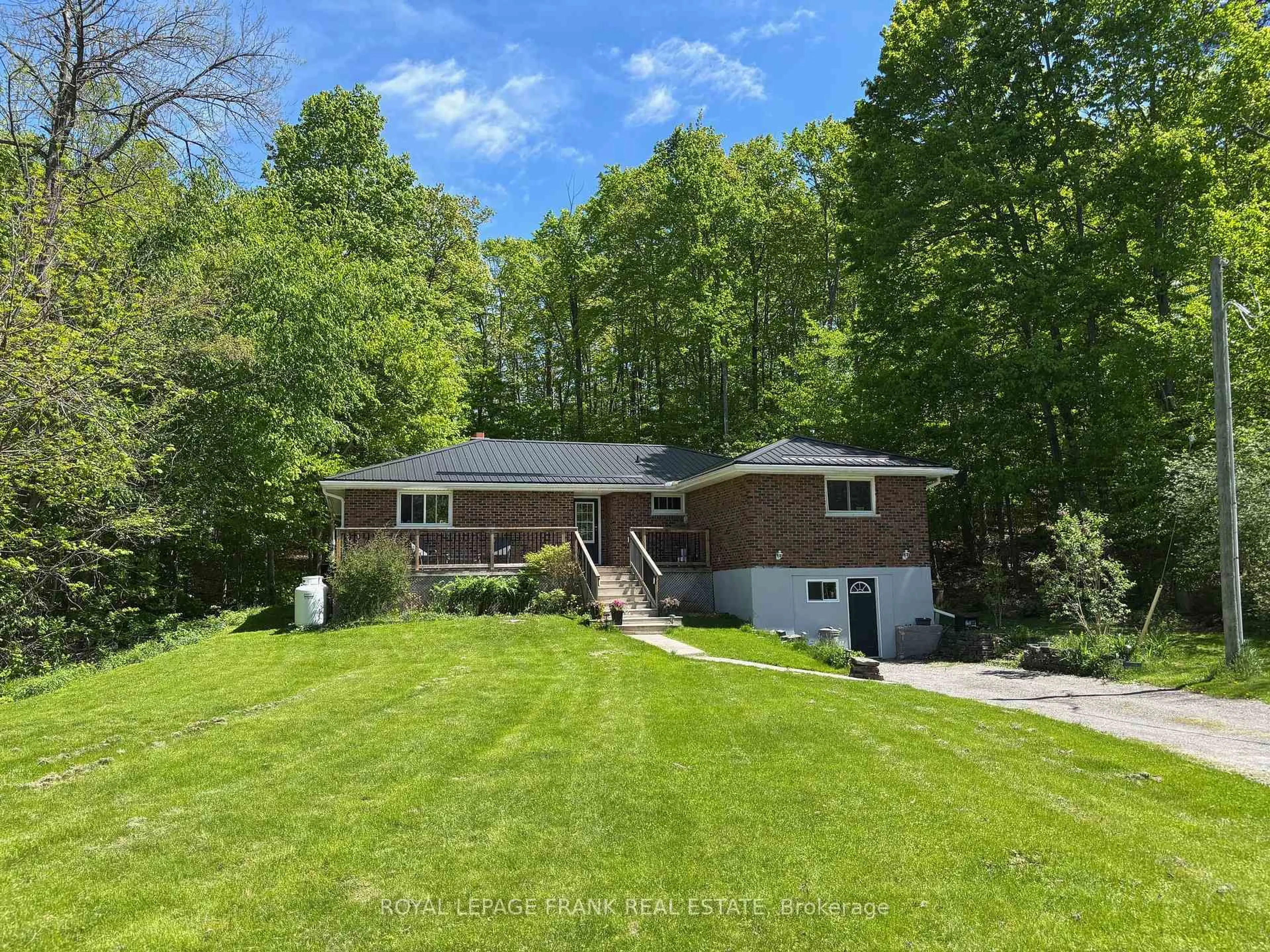 A pic from outside/outdoor area/front of a property/back of a property/a pic from drone, unknown for 878 Payne Line Rd, Douro-Dummer Ontario K0L 3A0