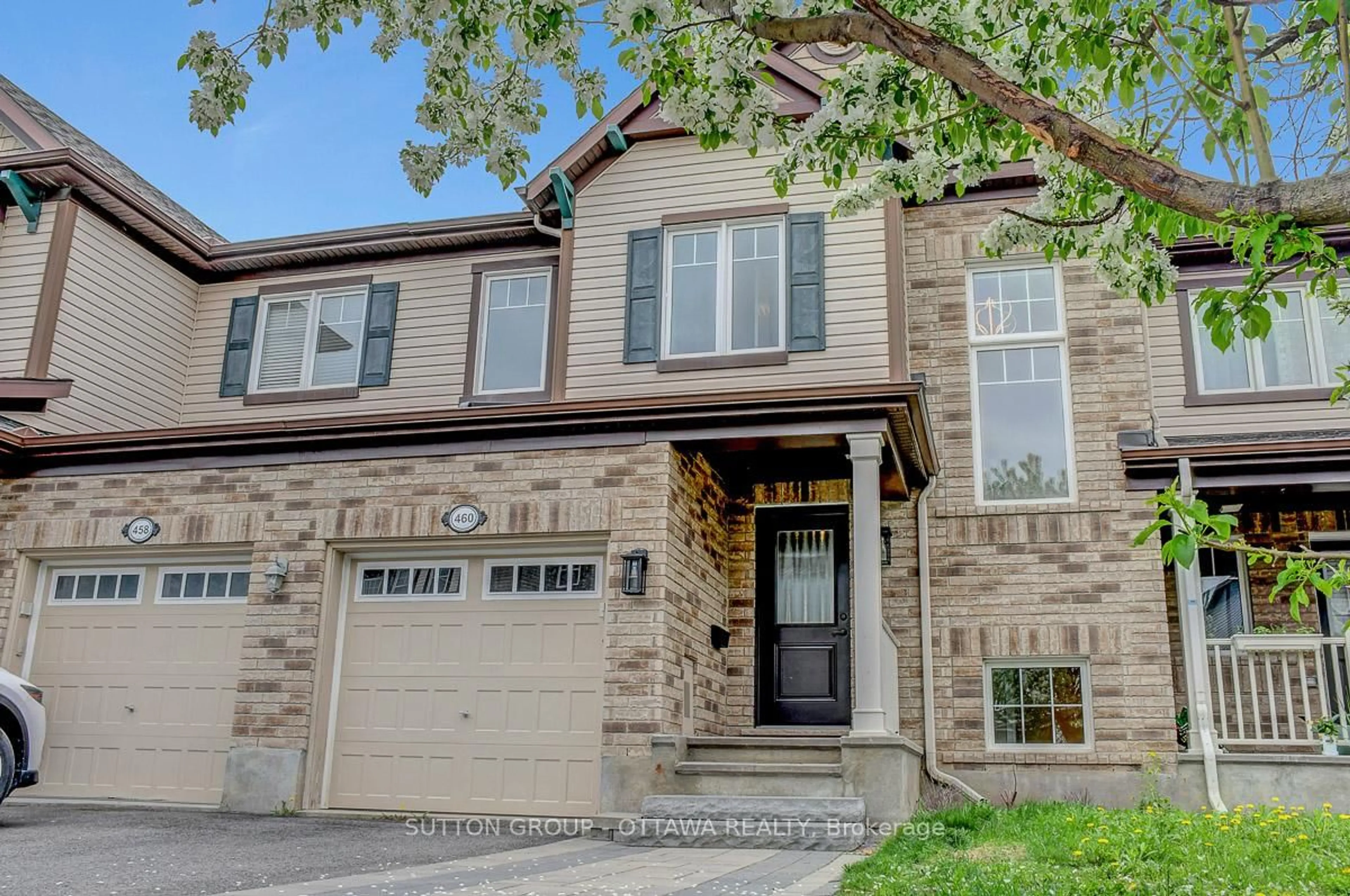 Home with brick exterior material, street for 460 Meadowhawk Cres, Ottawa Ontario K2J 5W8
