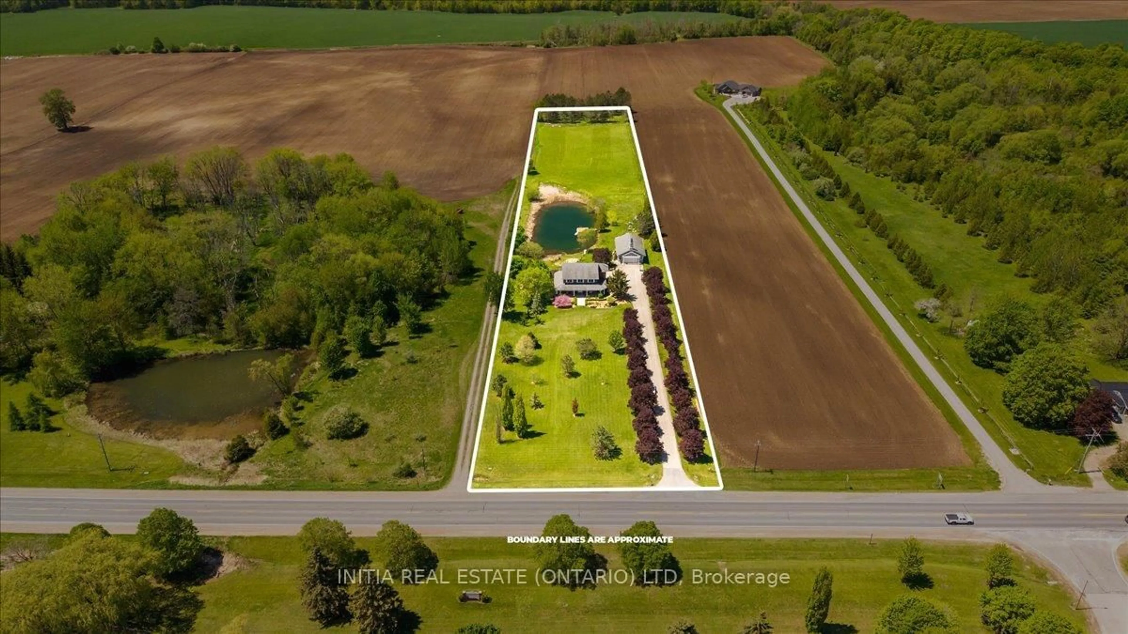 A pic from outside/outdoor area/front of a property/back of a property/a pic from drone, unknown for 77687 London Rd, Bluewater Ontario N0M 1L0