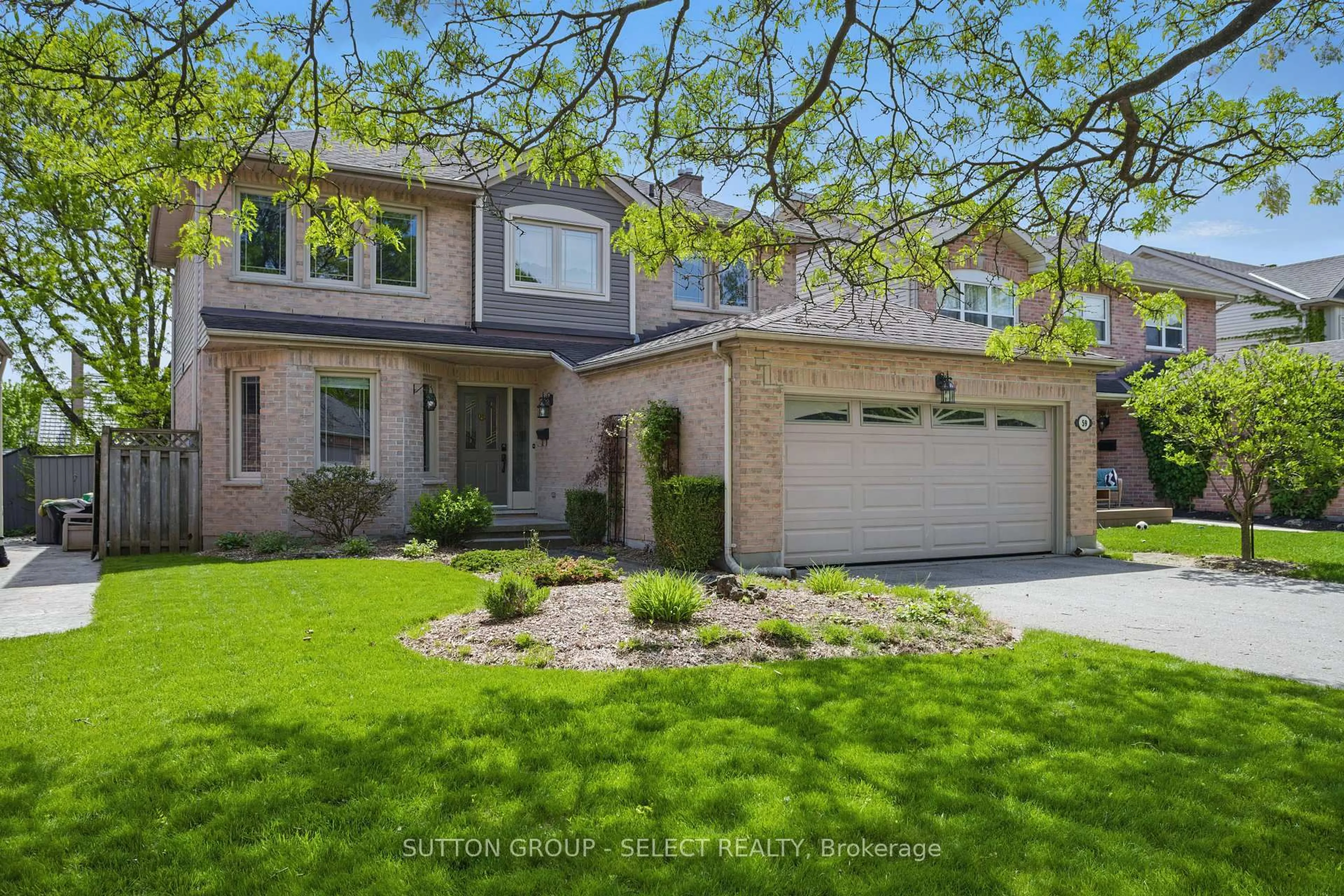 Home with brick exterior material, street for 59 LAUREL Cres, London North Ontario N6H 4X5