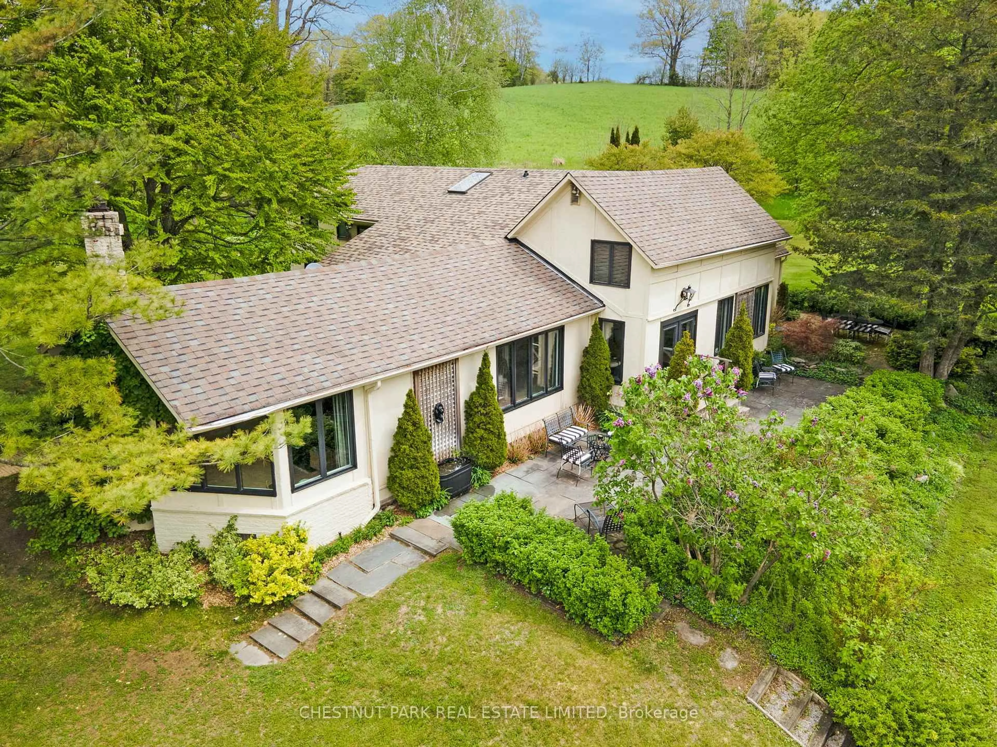 A pic from outside/outdoor area/front of a property/back of a property/a pic from drone, street for 290 Haynes Rd, Cramahe Ontario K0K 1M0