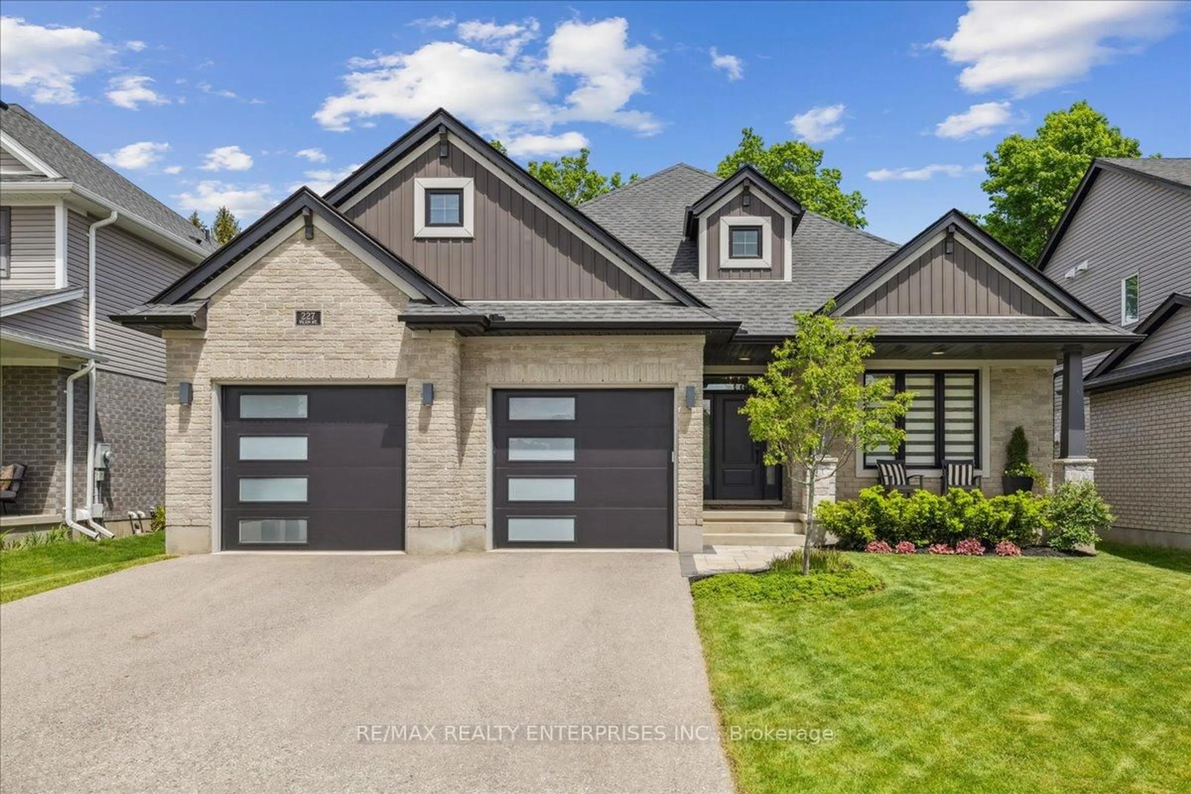 Home with brick exterior material, street for 227 Wilson Ave, Tillsonburg Ontario N4G 0H4
