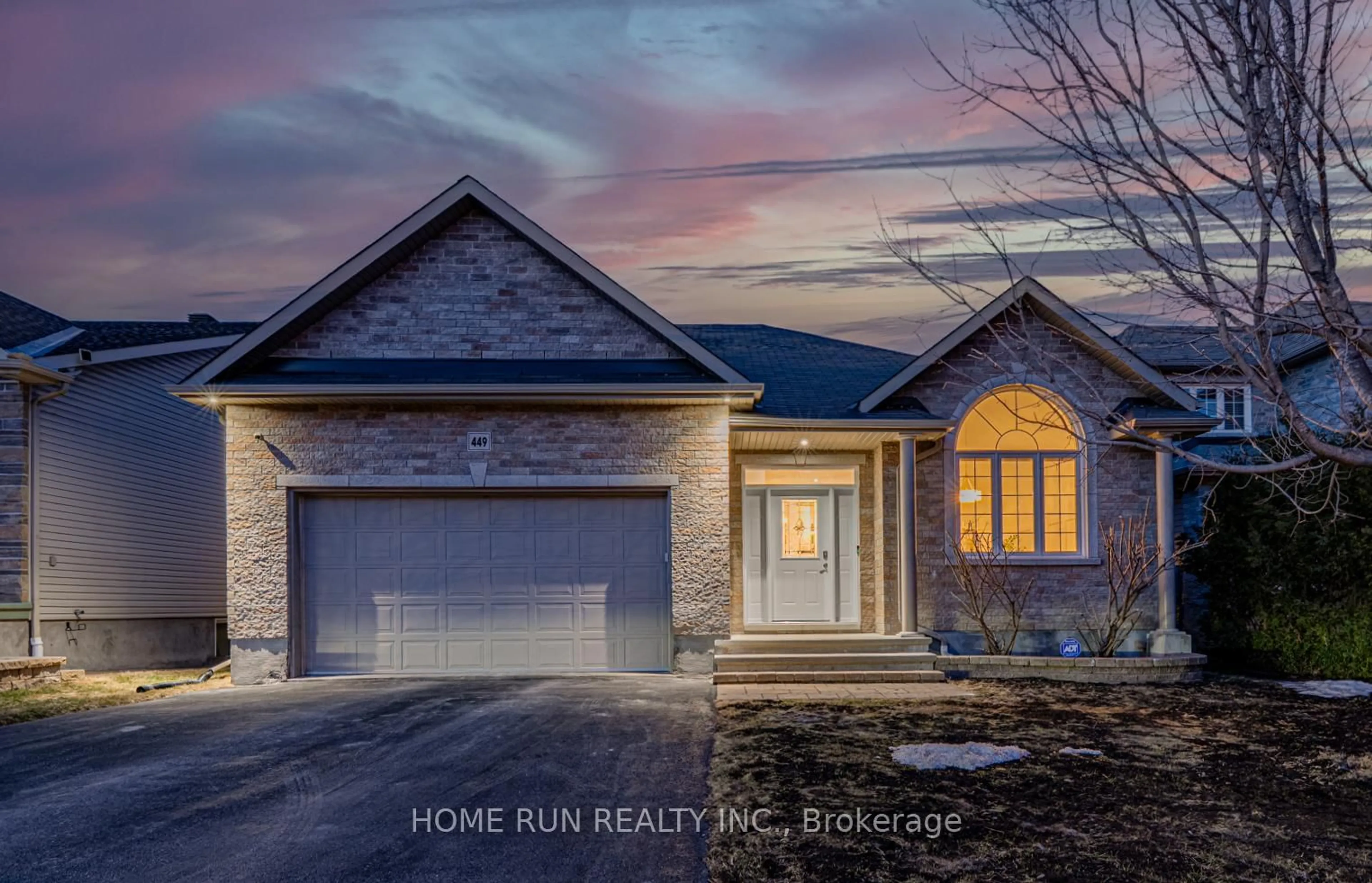 Home with brick exterior material, street for 449 Landswood Way, Ottawa Ontario K2S 0A4