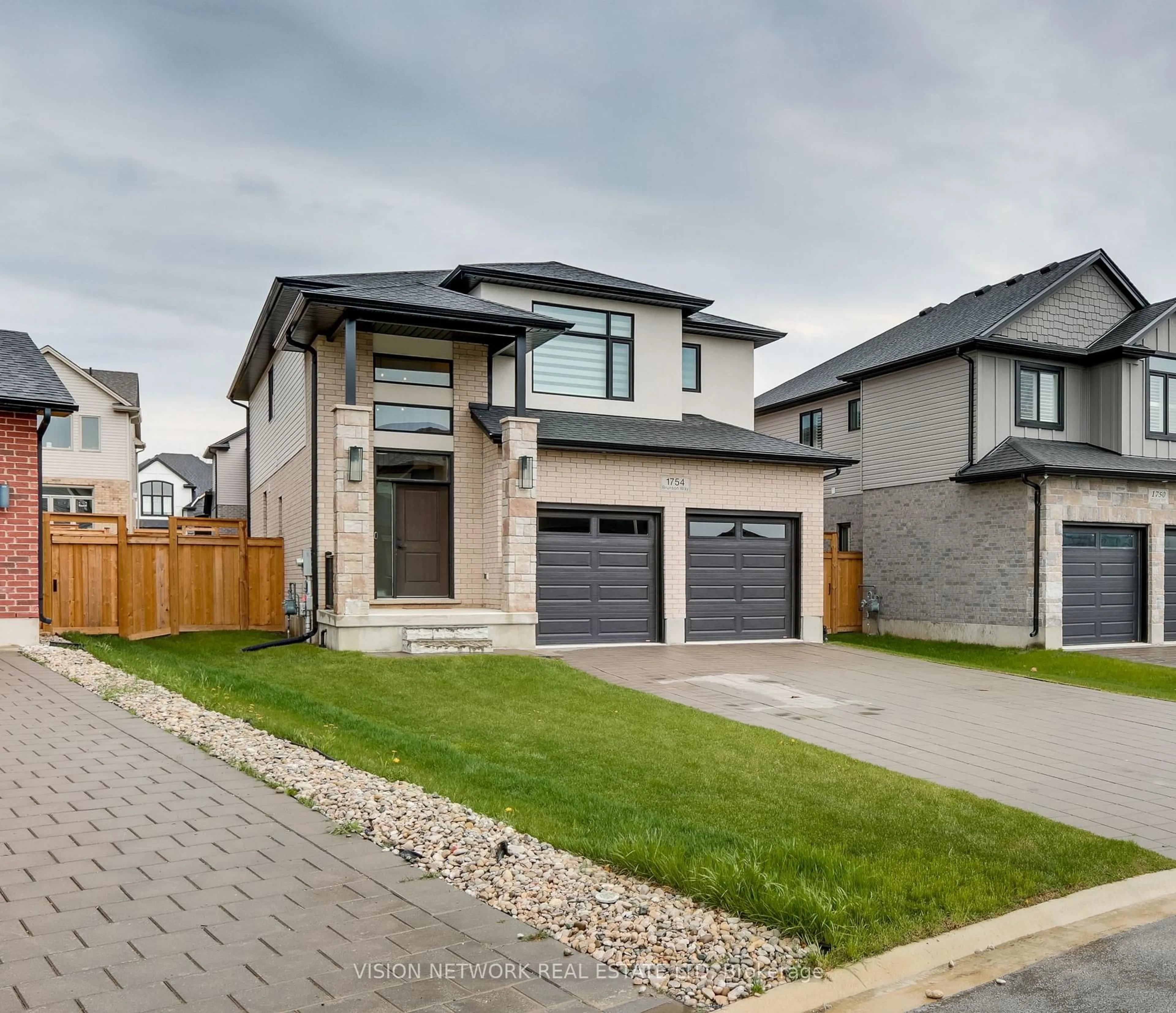 Home with brick exterior material, street for 1754 Brunson Way, London South Ontario N6K 0H1