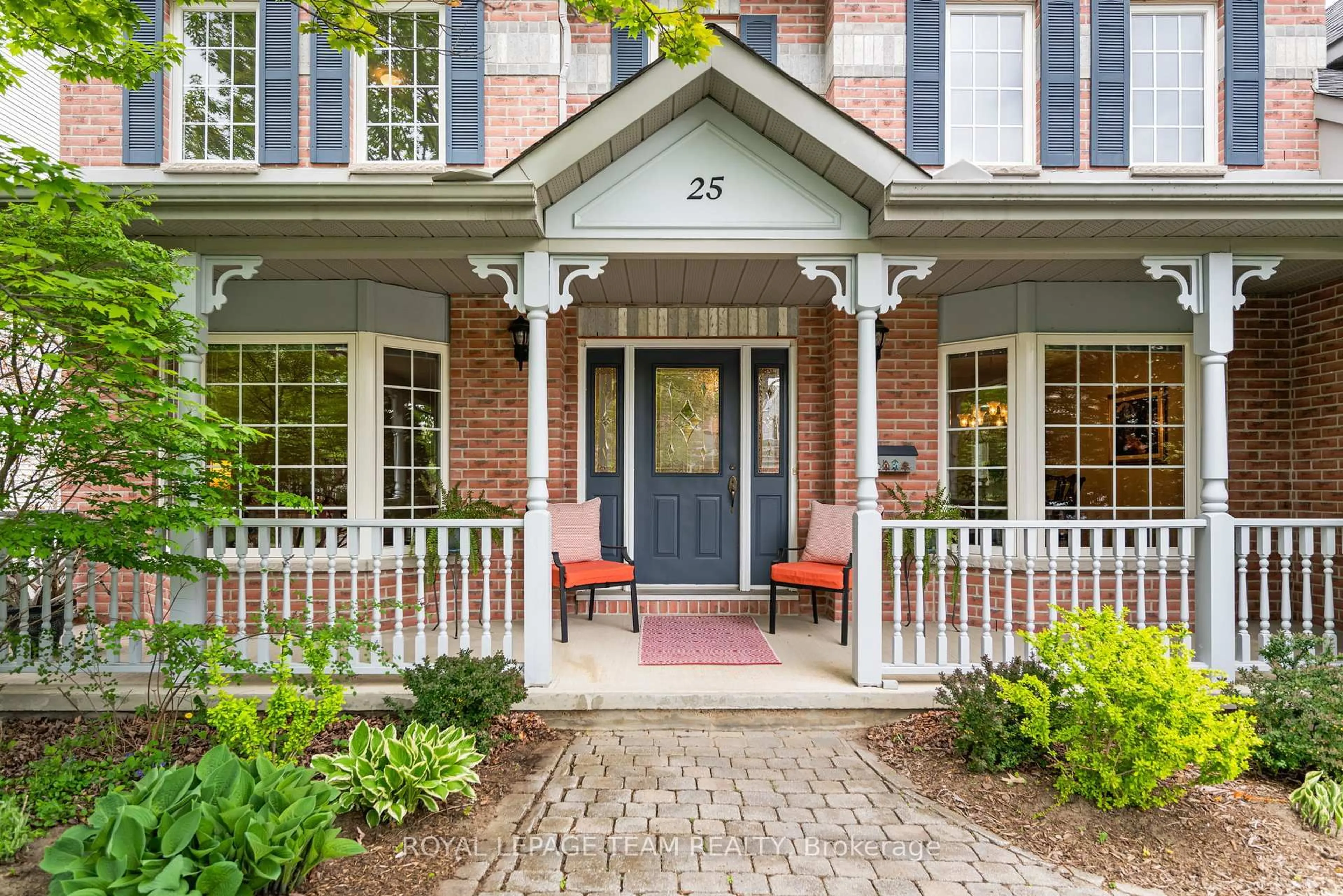 Home with brick exterior material, street for 25 Crantham Cres, Ottawa Ontario K2S 1R2