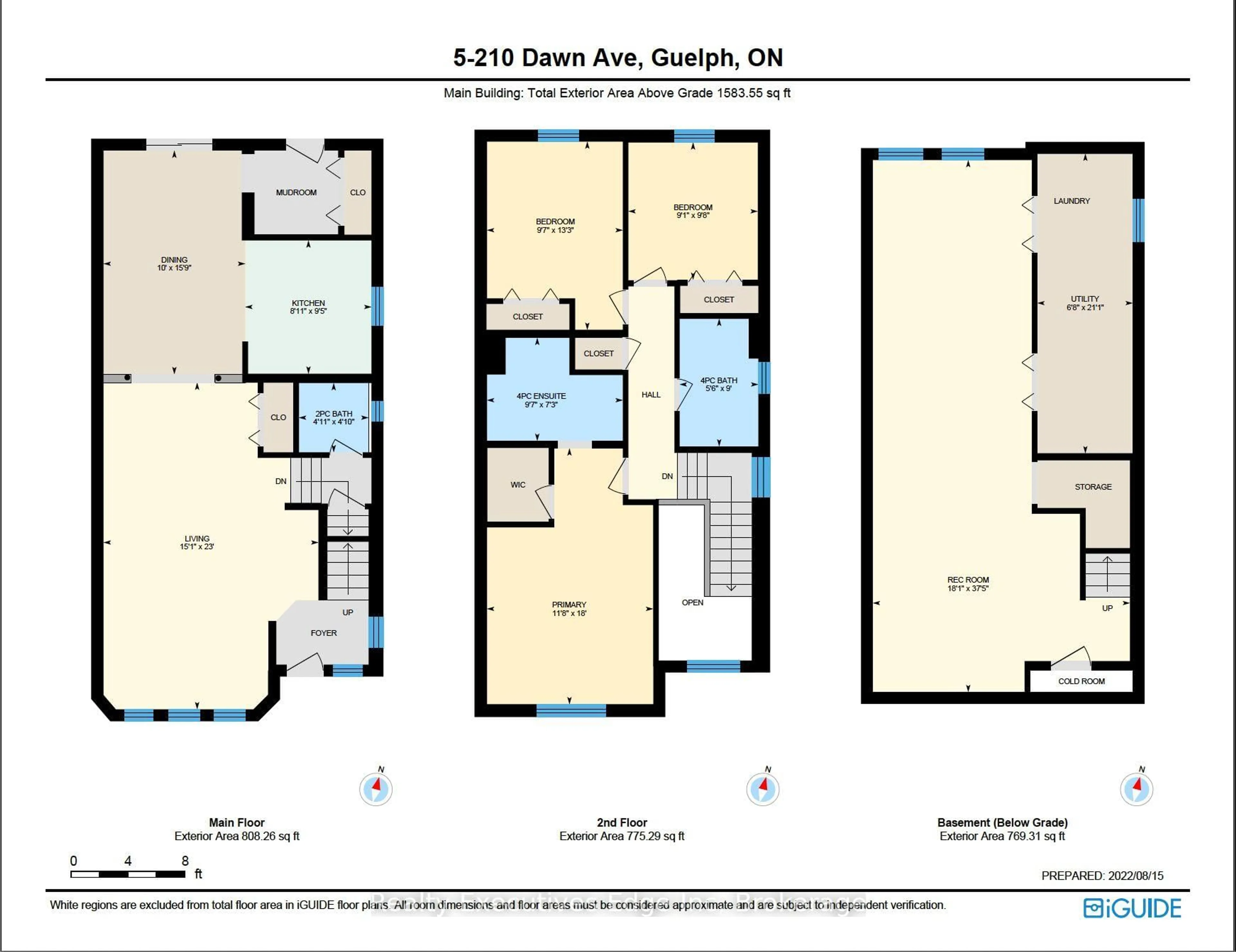 Floor plan for 210 Dawn Ave #Unit#5, Guelph Ontario N1G 5L5