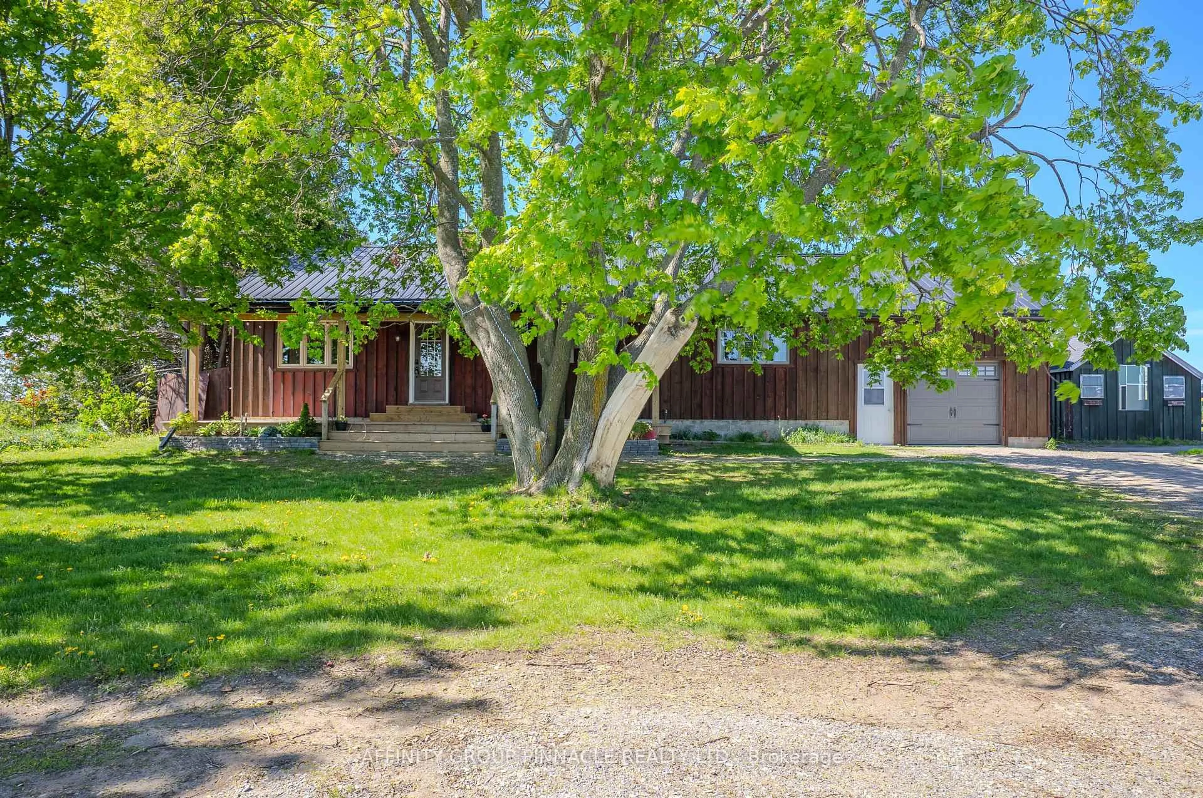 A pic from outside/outdoor area/front of a property/back of a property/a pic from drone, street for 1489 County Road 36, Kawartha Lakes Ontario K0M 1L0