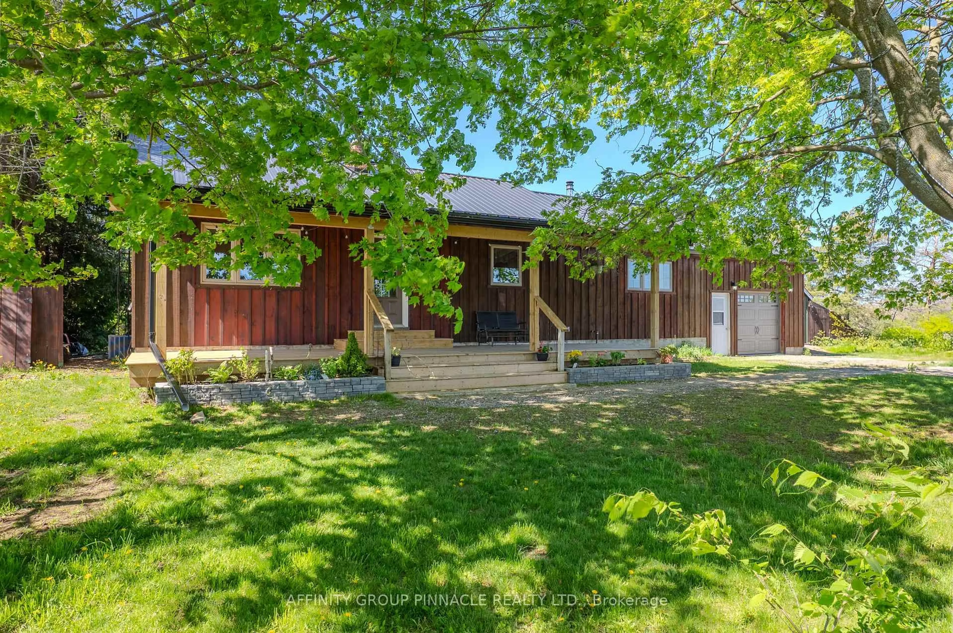 A pic from outside/outdoor area/front of a property/back of a property/a pic from drone, street for 1489 County Road 36, Kawartha Lakes Ontario K0M 1L0