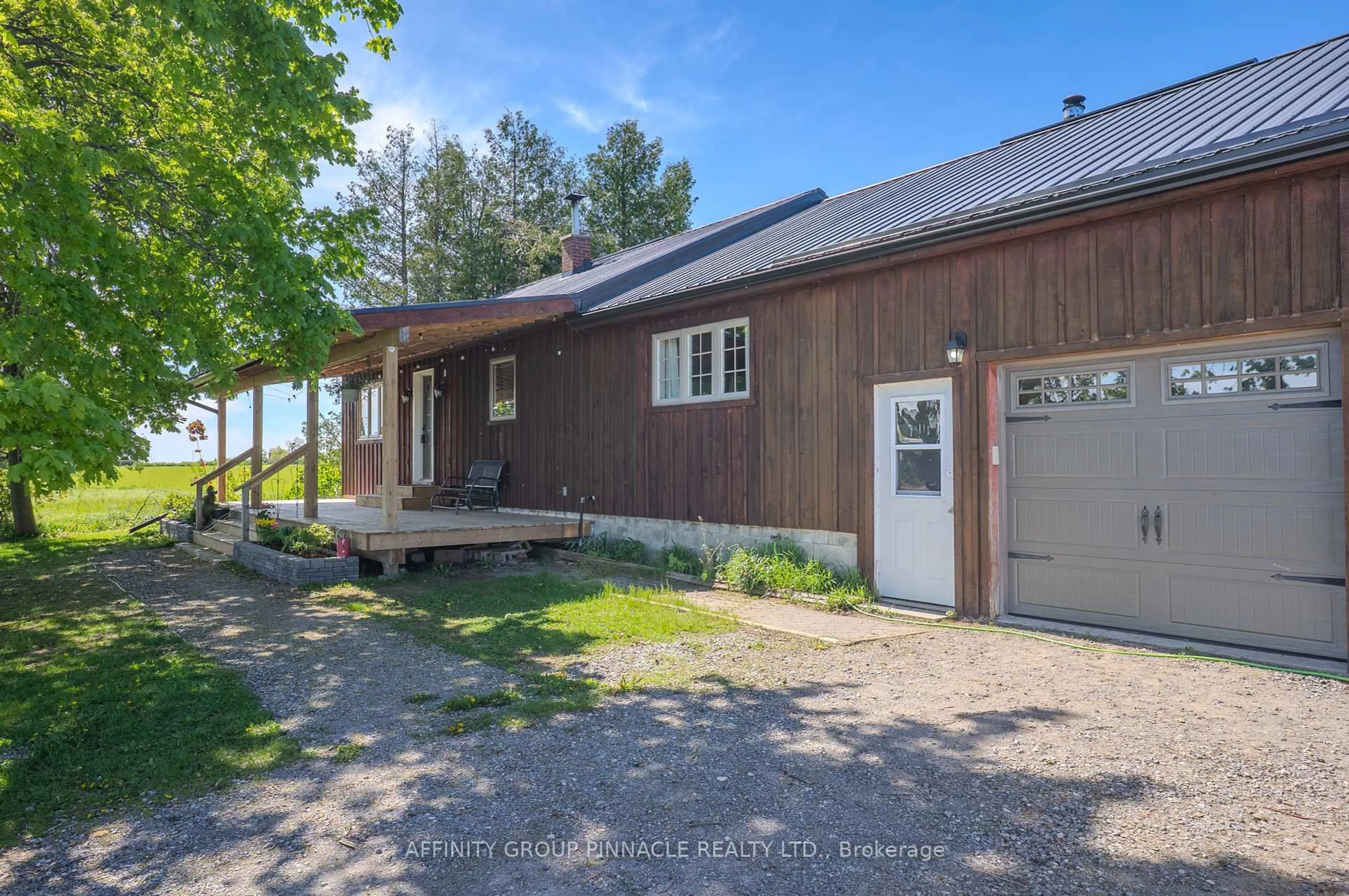 A pic from outside/outdoor area/front of a property/back of a property/a pic from drone, water/lake/river/ocean view for 1489 County Road 36, Kawartha Lakes Ontario K0M 1L0