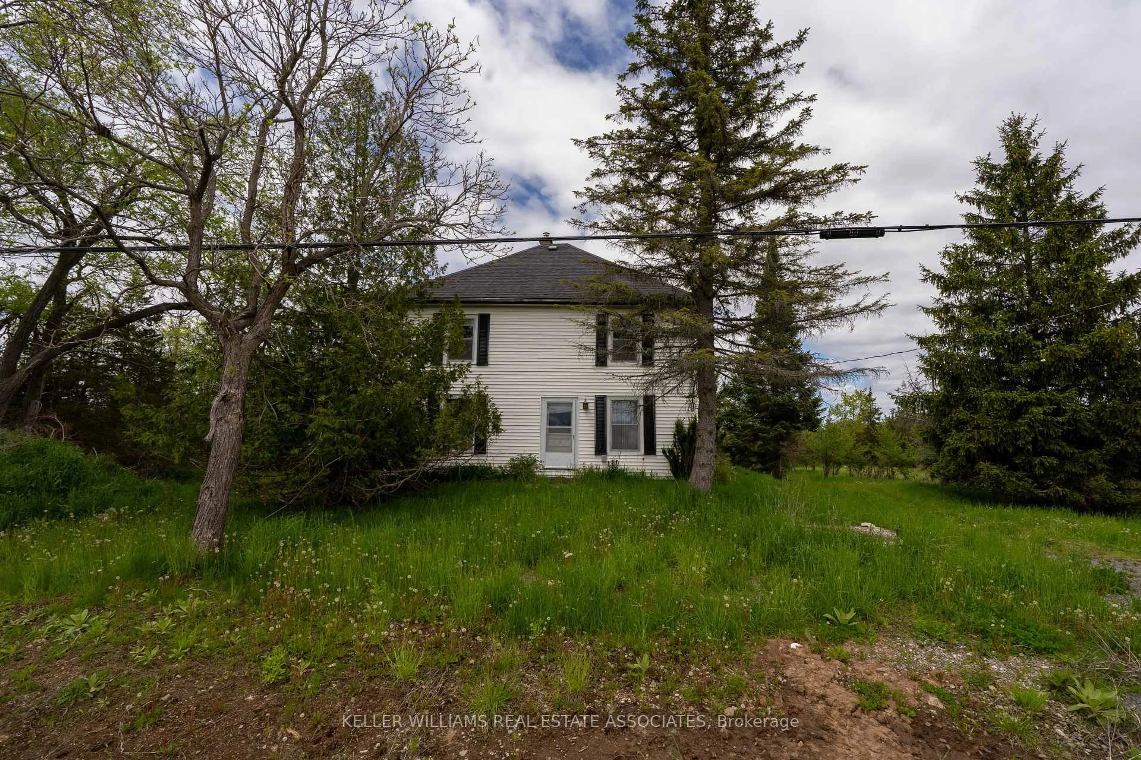 A pic from outside/outdoor area/front of a property/back of a property/a pic from drone, unknown for 2511 County Road 15 Rd, Prince Edward County Ontario N8M 2X6