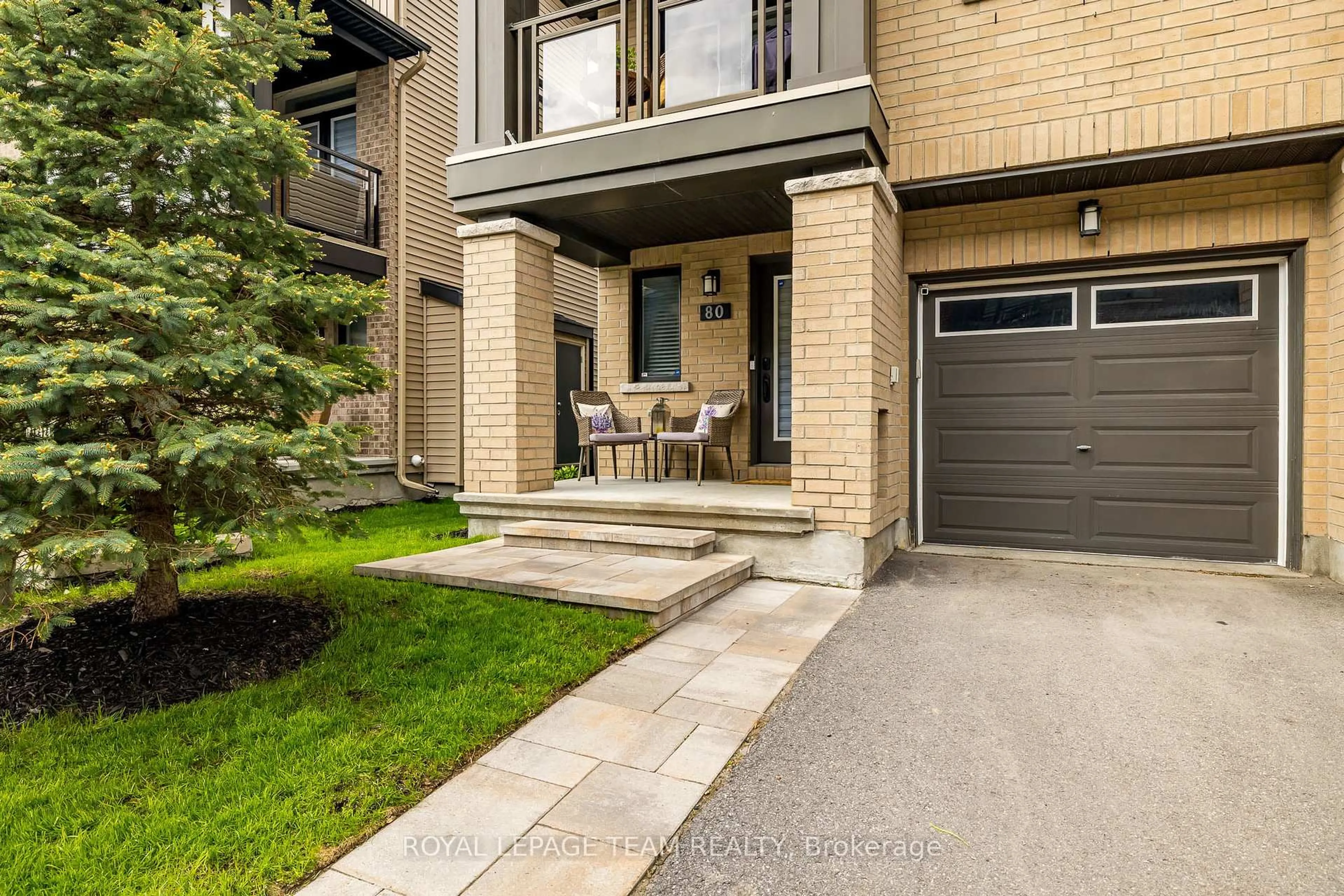 Home with brick exterior material, street for 80 Stockholm Private, Ottawa Ontario K4M 0G9