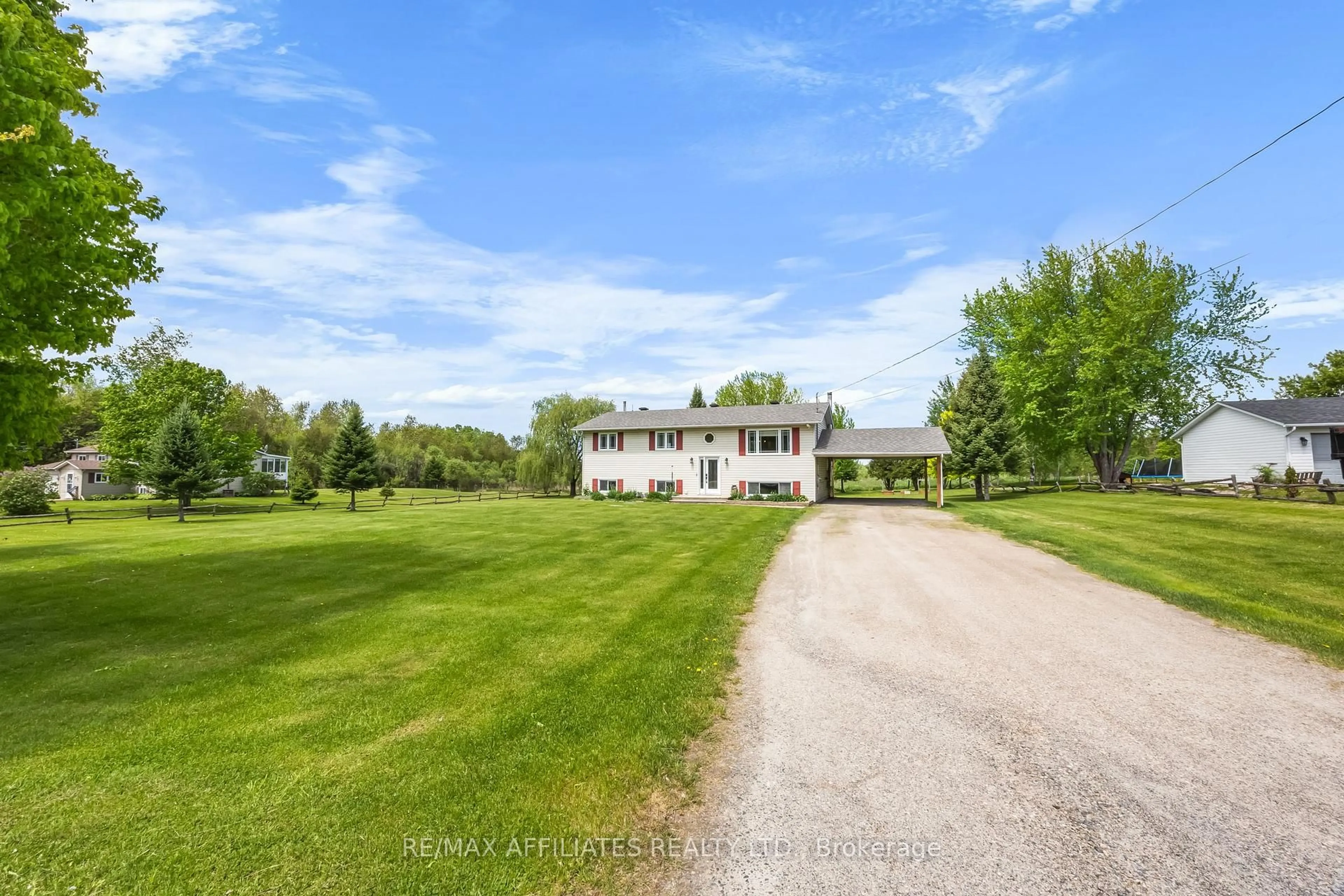A pic from outside/outdoor area/front of a property/back of a property/a pic from drone, water/lake/river/ocean view for 1478 Drummond 6b Concession, Perth Ontario K7H 3C8