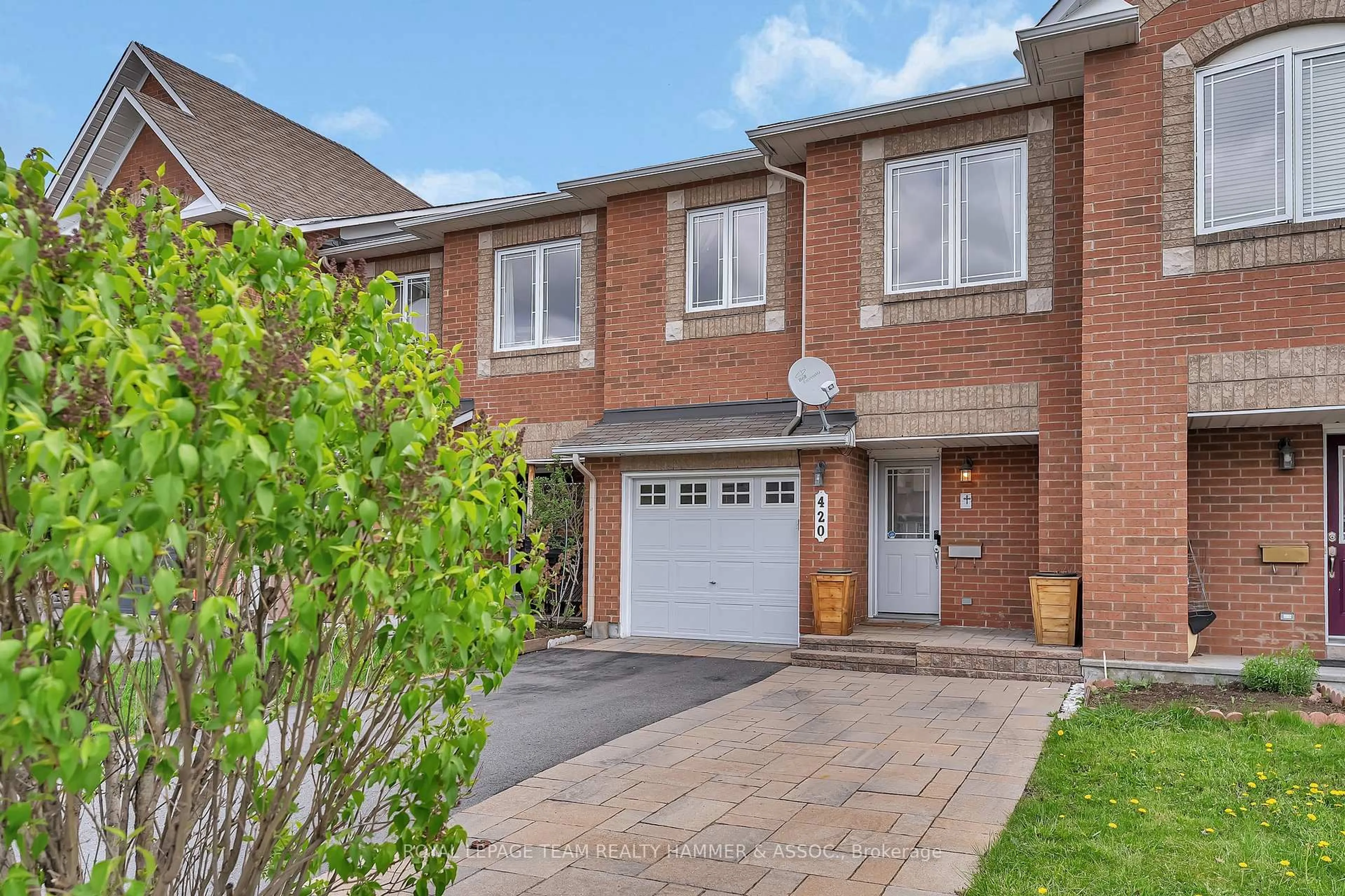 Home with brick exterior material, street for 420 Goldenbrook Way, Ottawa Ontario K4A 0J7