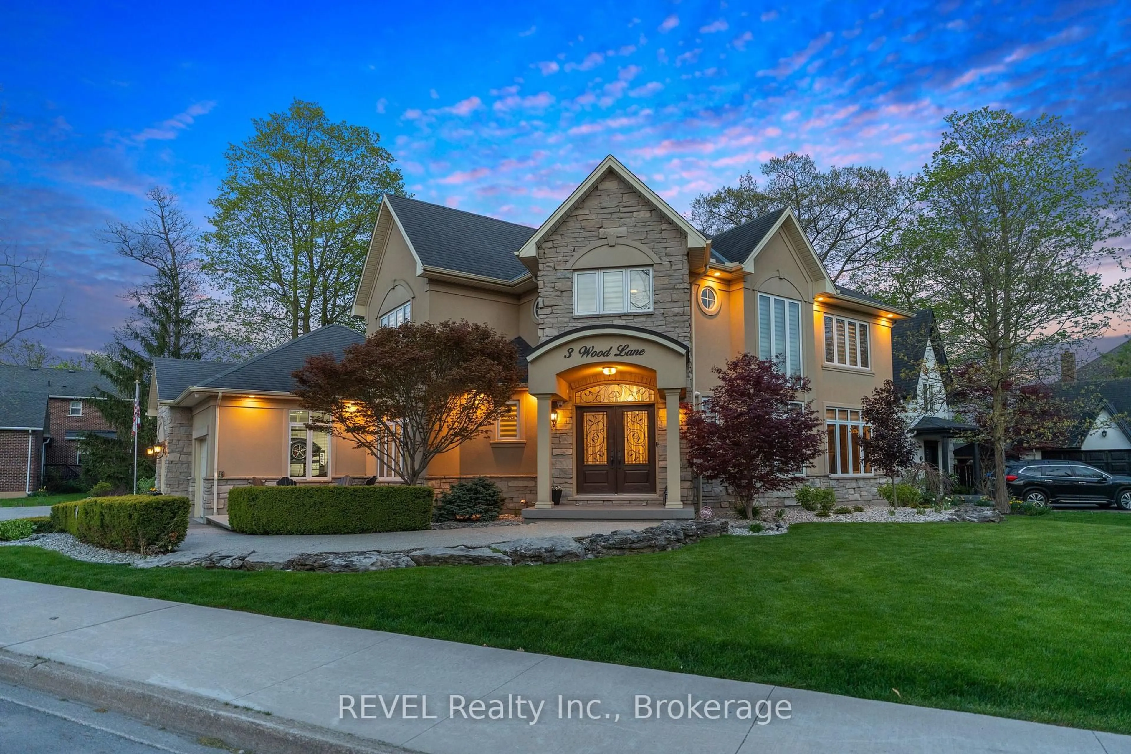 Home with brick exterior material, street for 3 Wood Lane, Port Colborne Ontario L3K 6B8