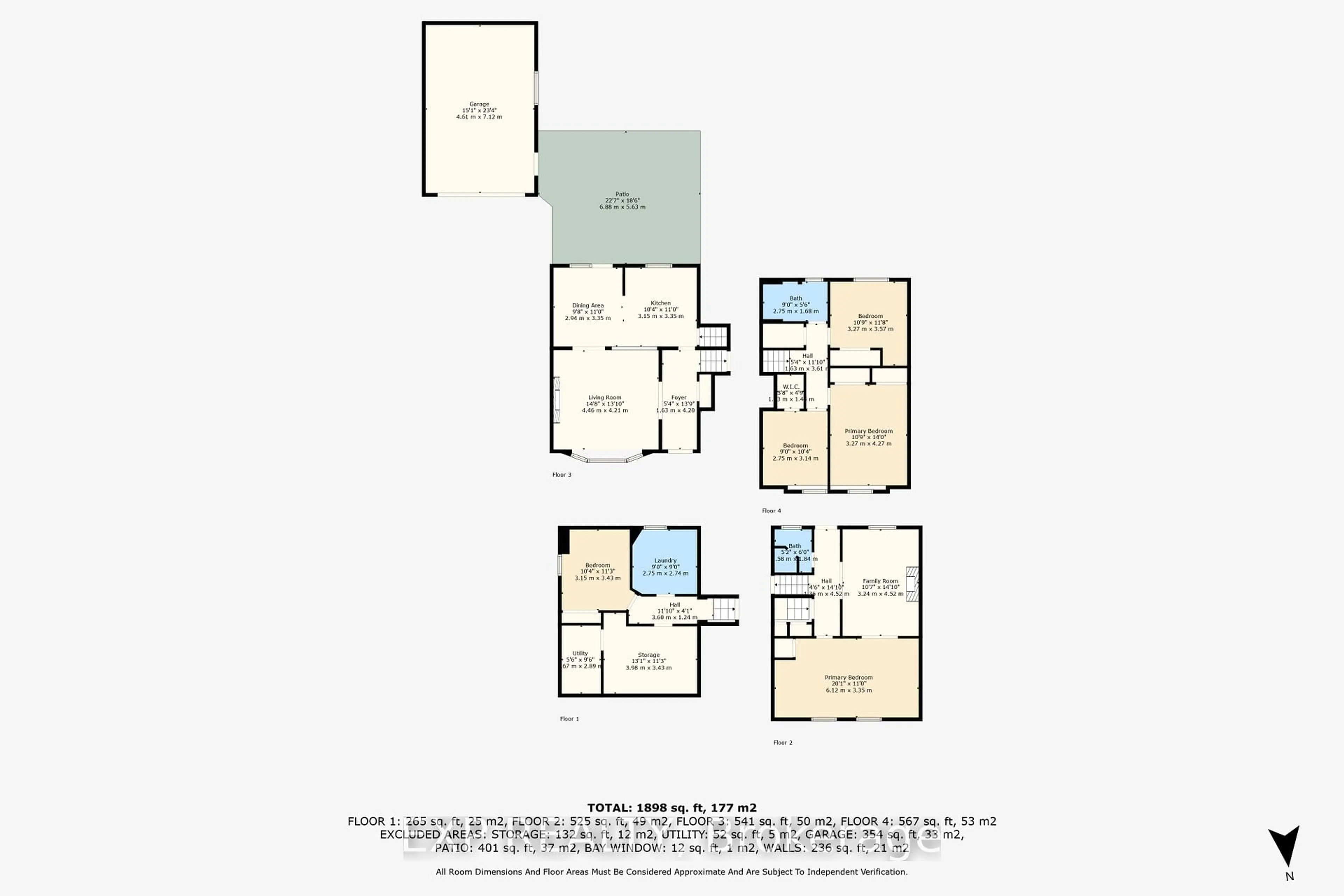 Floor plan for 691 Algoma Ave, London North Ontario N5X 1W4