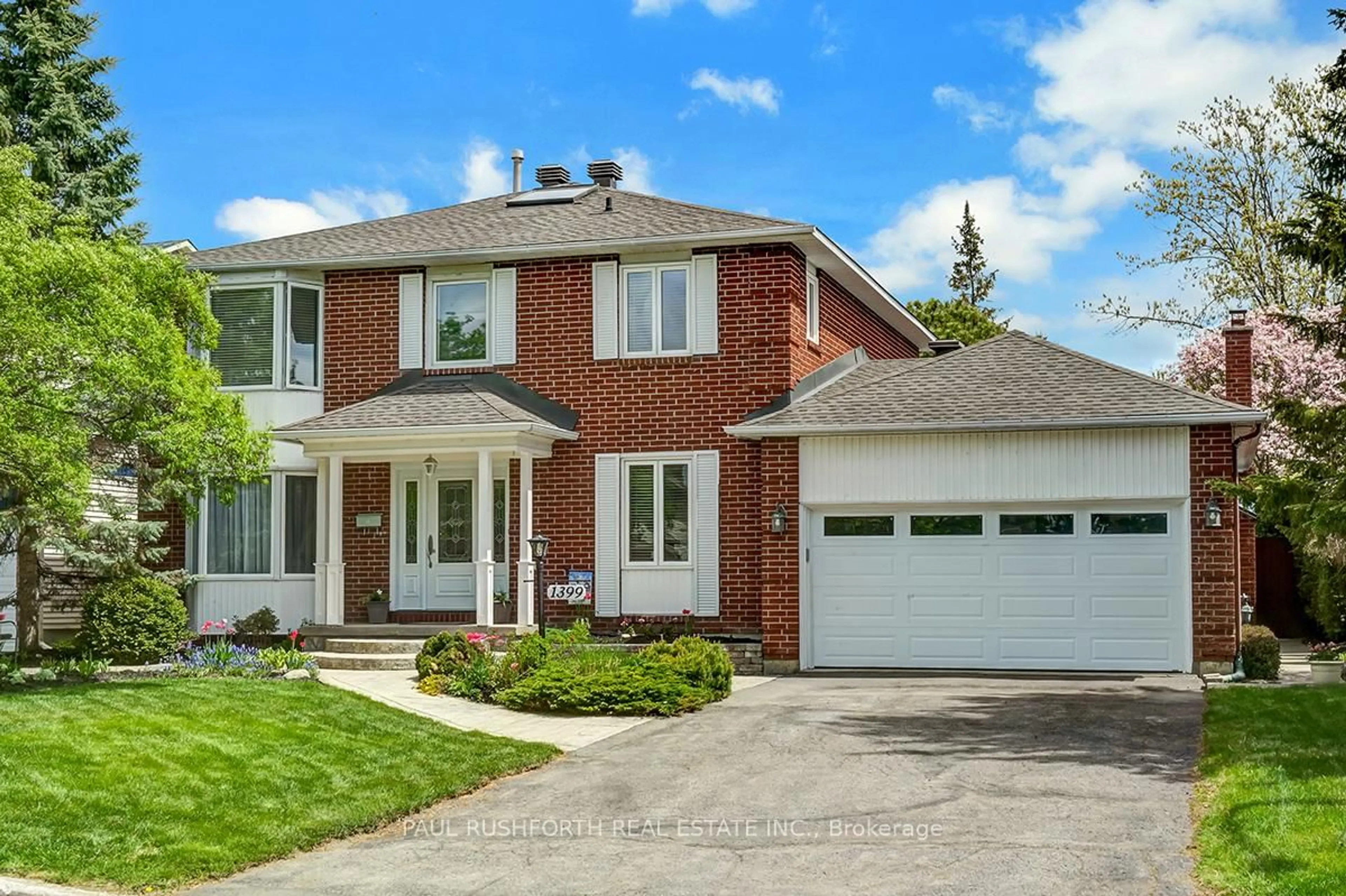 Home with brick exterior material, street for 1399 Hayes St, Orleans Ontario K1E 3M3