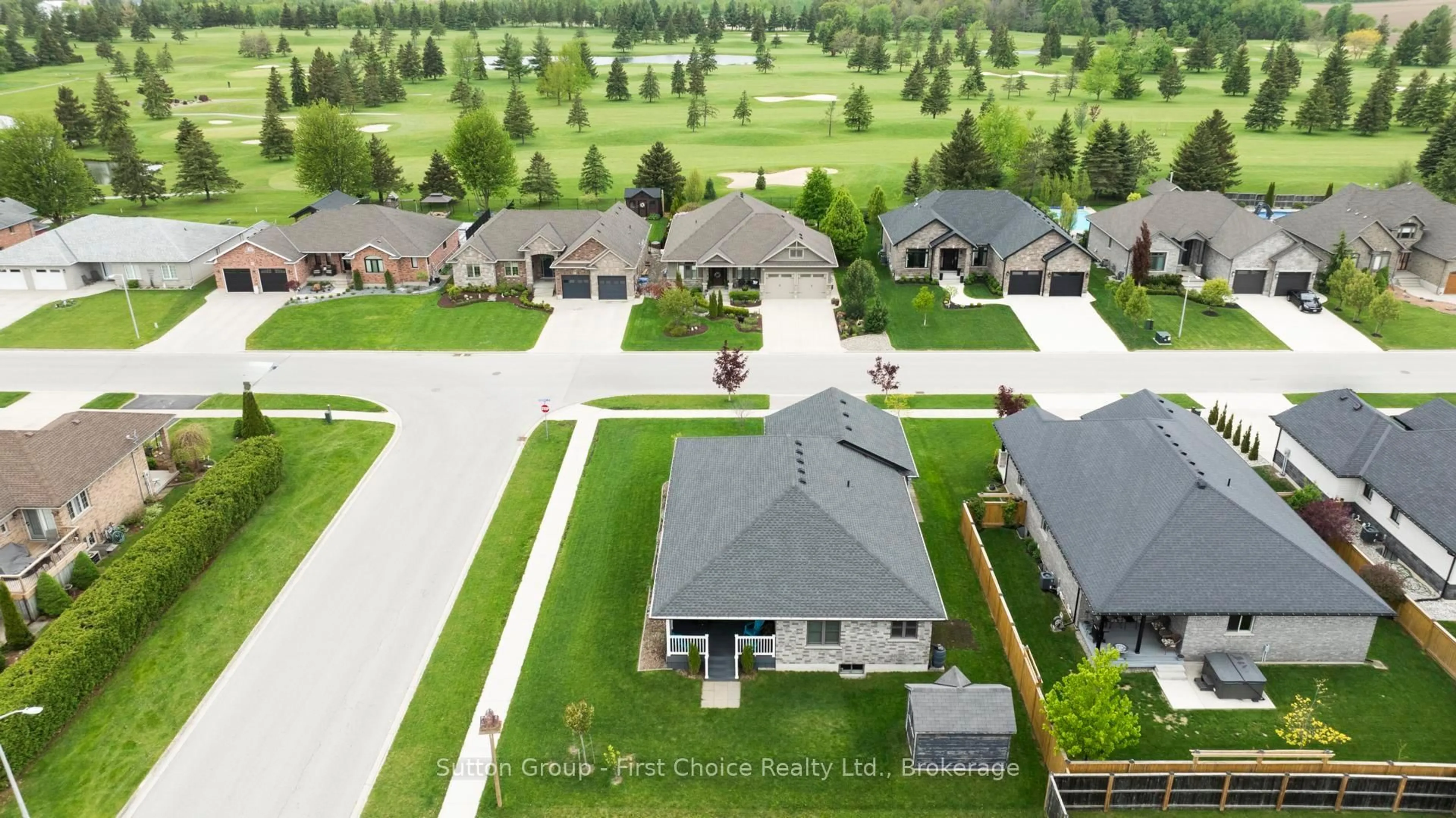 A pic from outside/outdoor area/front of a property/back of a property/a pic from drone, street for 219 Wimpole St, West Perth Ontario N0K 1N0