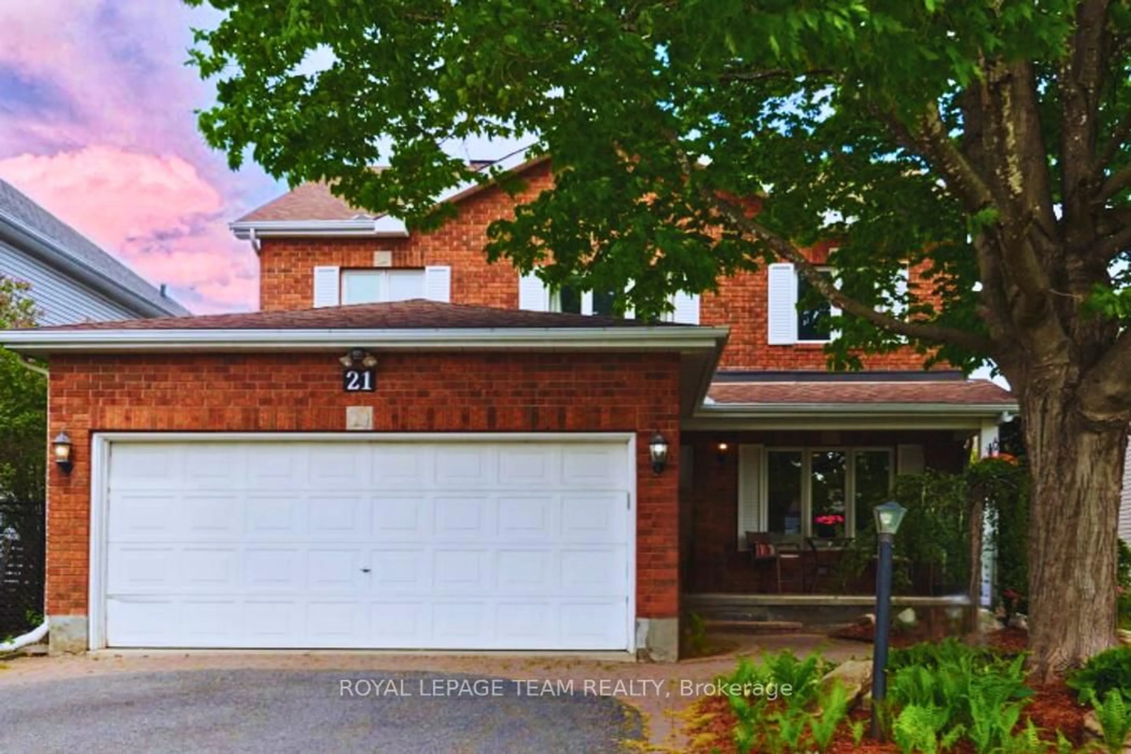 Home with brick exterior material, street for 21 Mayford Ave, Ottawa Ontario K2G 6A7