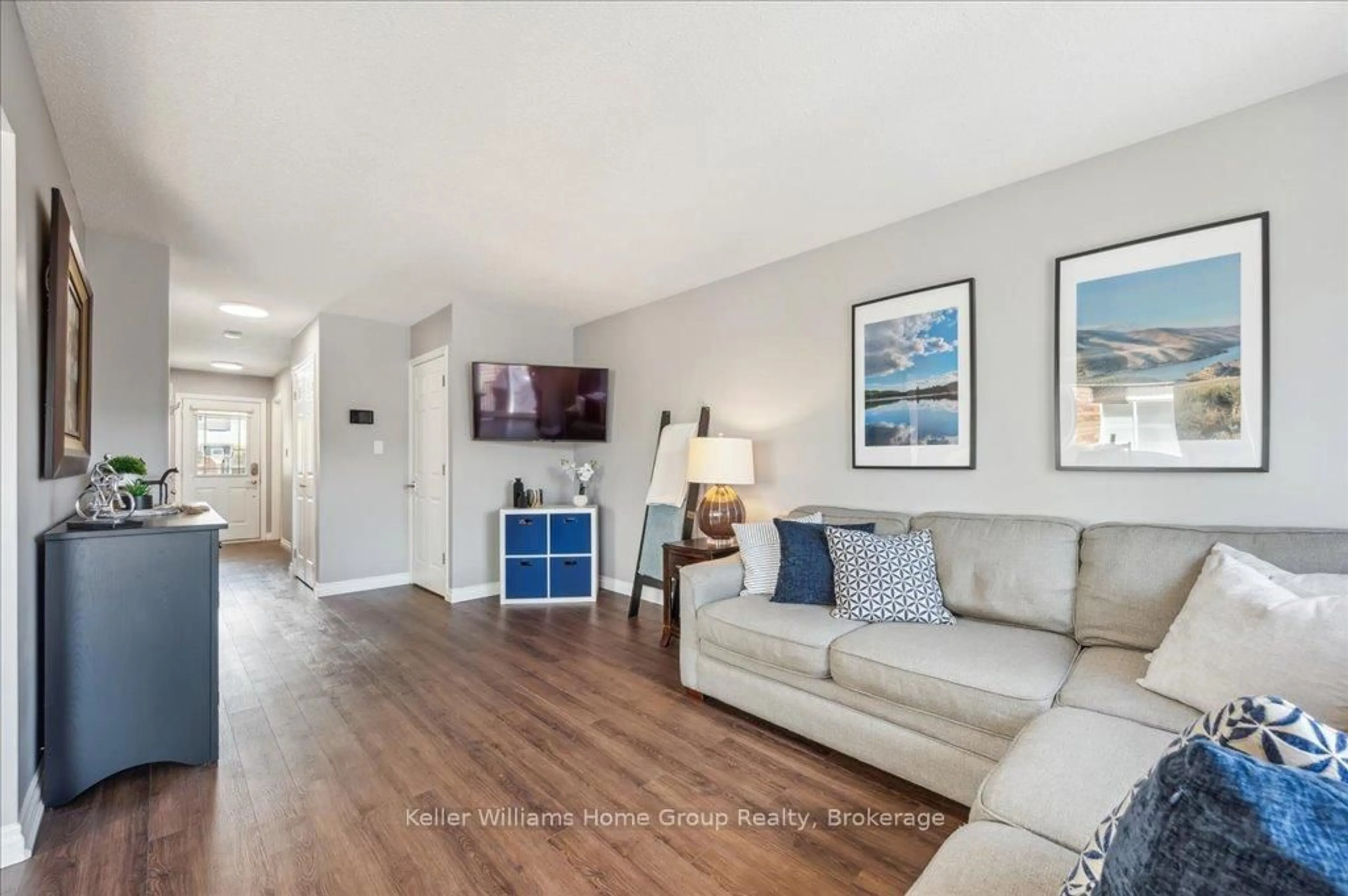 Living room with furniture, unknown for 54 Schiedel Dr, Guelph Ontario N1E 7M1