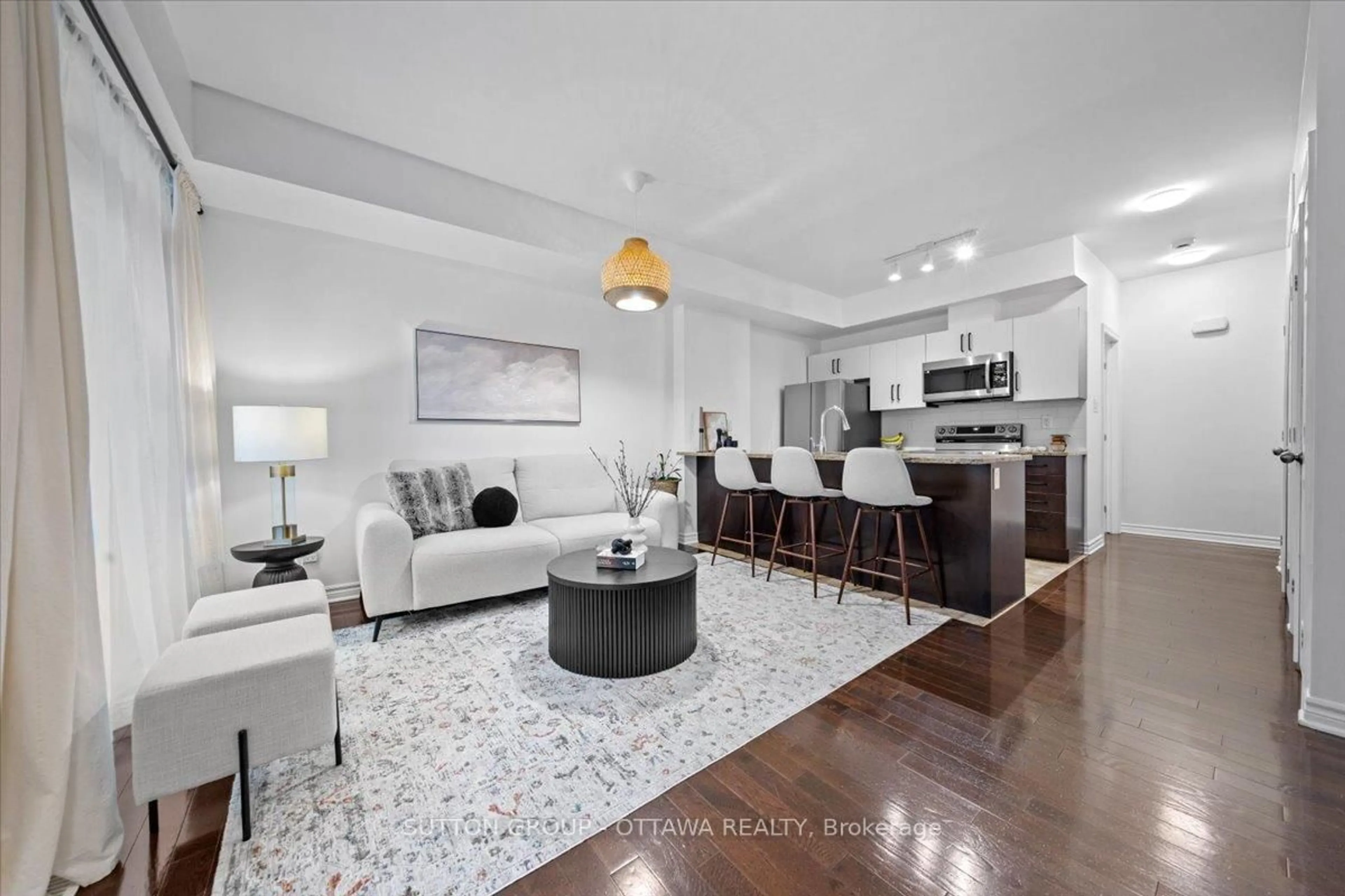 Living room with furniture, unknown for 310 Everest Private #A, Ottawa Ontario K1G 4E3