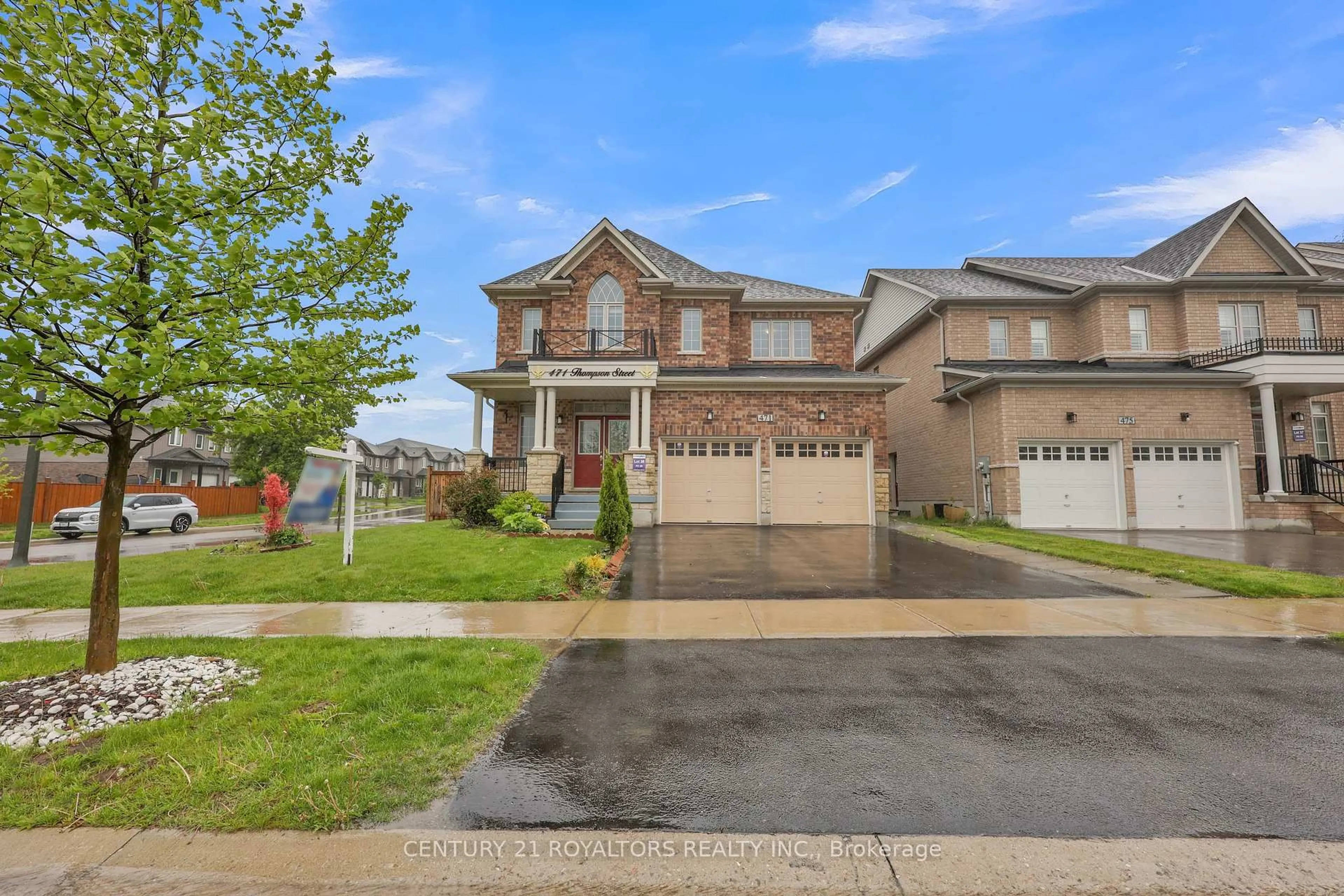 Home with brick exterior material, street for 471 Thompson St, Woodstock Ontario N4T 0L5