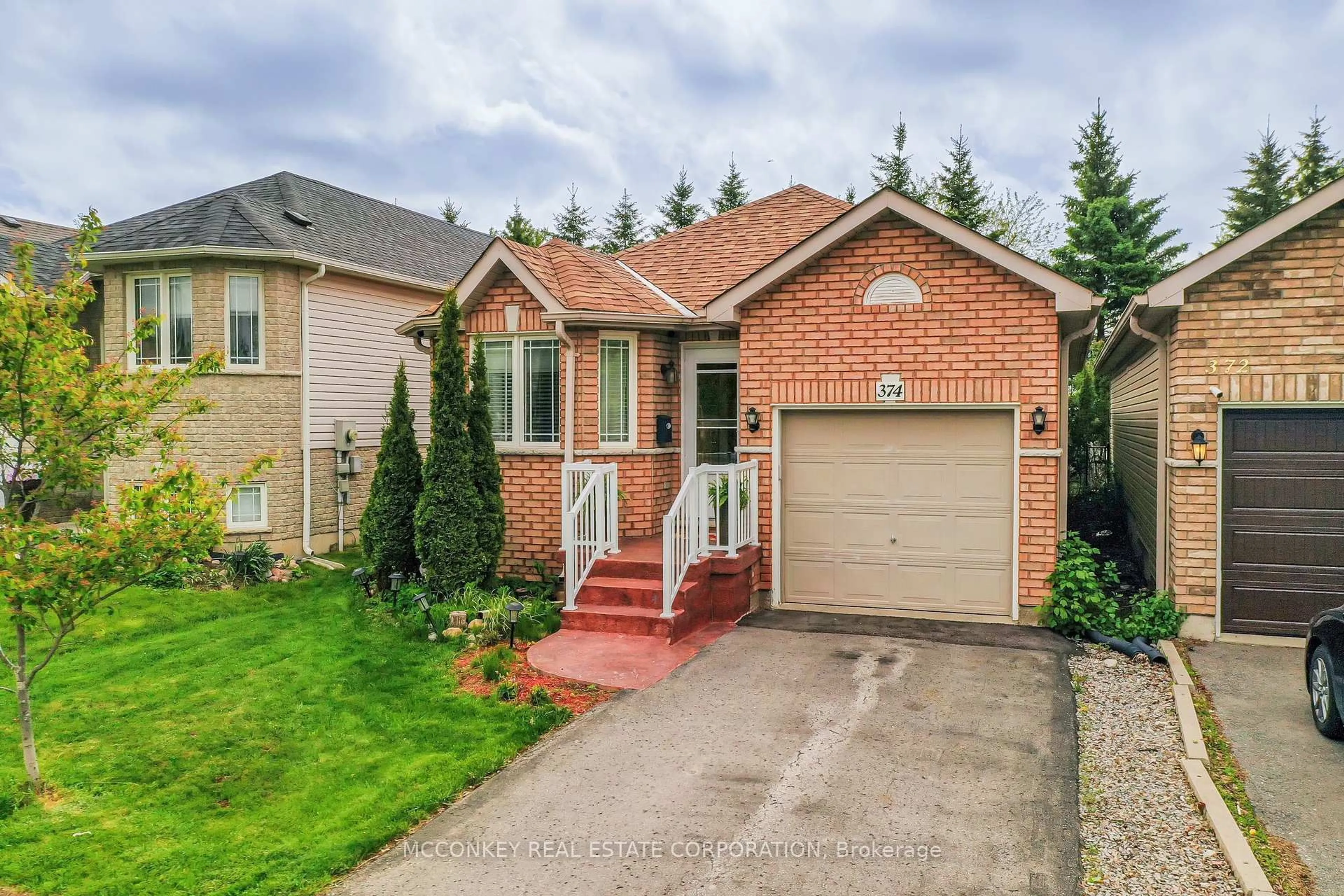 Home with brick exterior material, street for 374 SPILLSBURY Dr, Peterborough West Ontario K9K 2N6