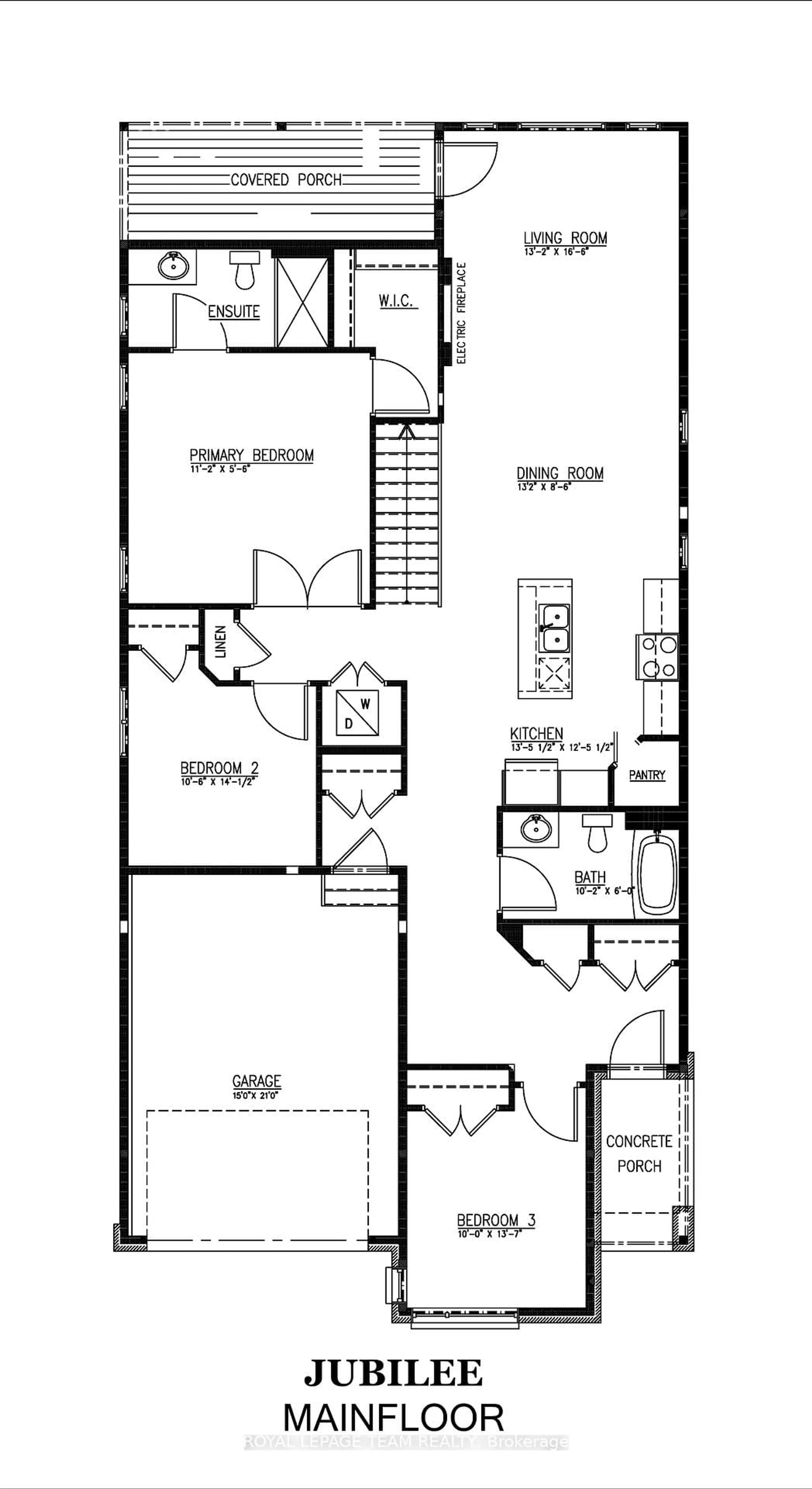 Floor plan for 1156 POTTER Dr, Brockville Ontario K2V 6X7