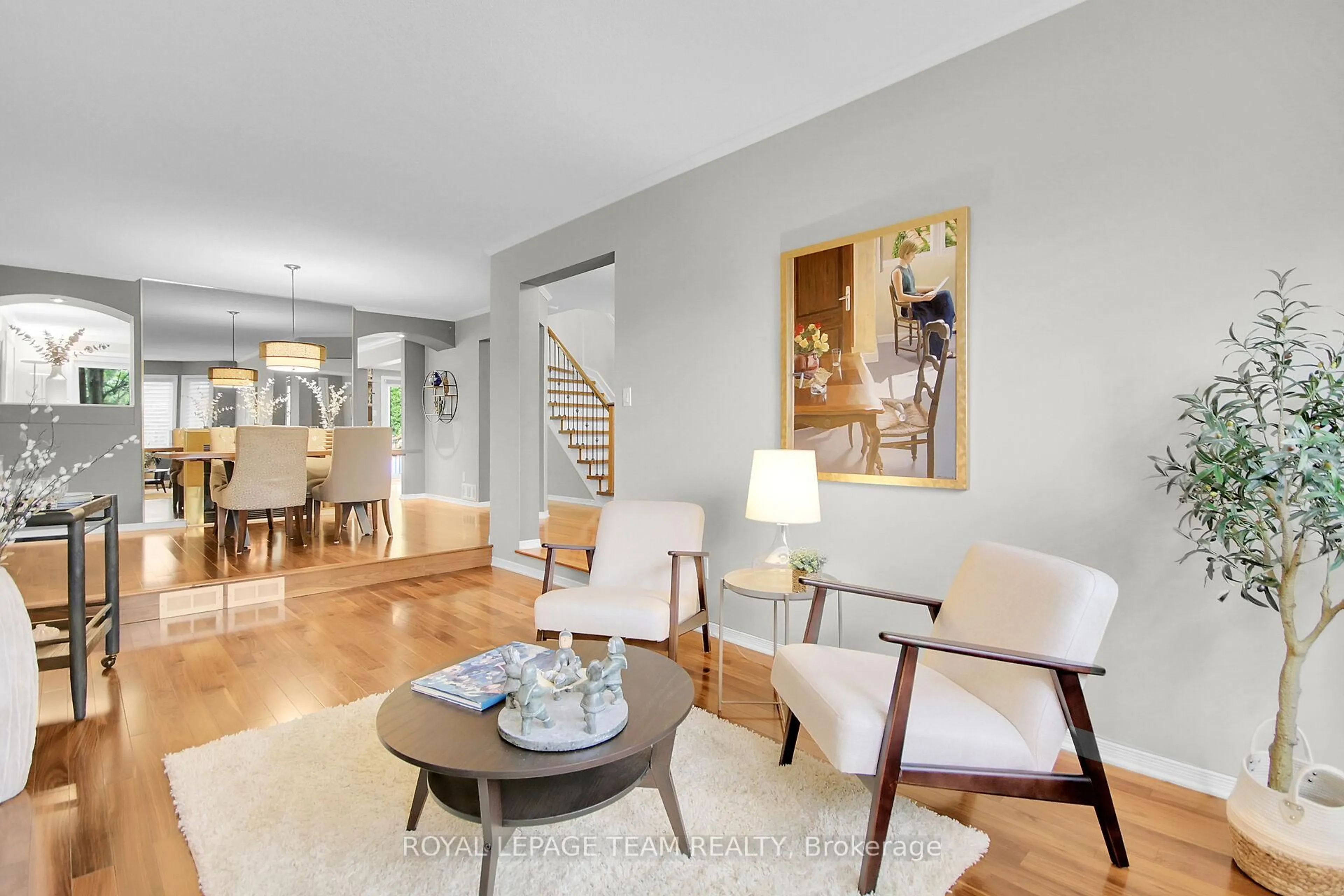Living room with furniture, unknown for 51 Windeyer Cres, Ottawa Ontario K2K 2P7