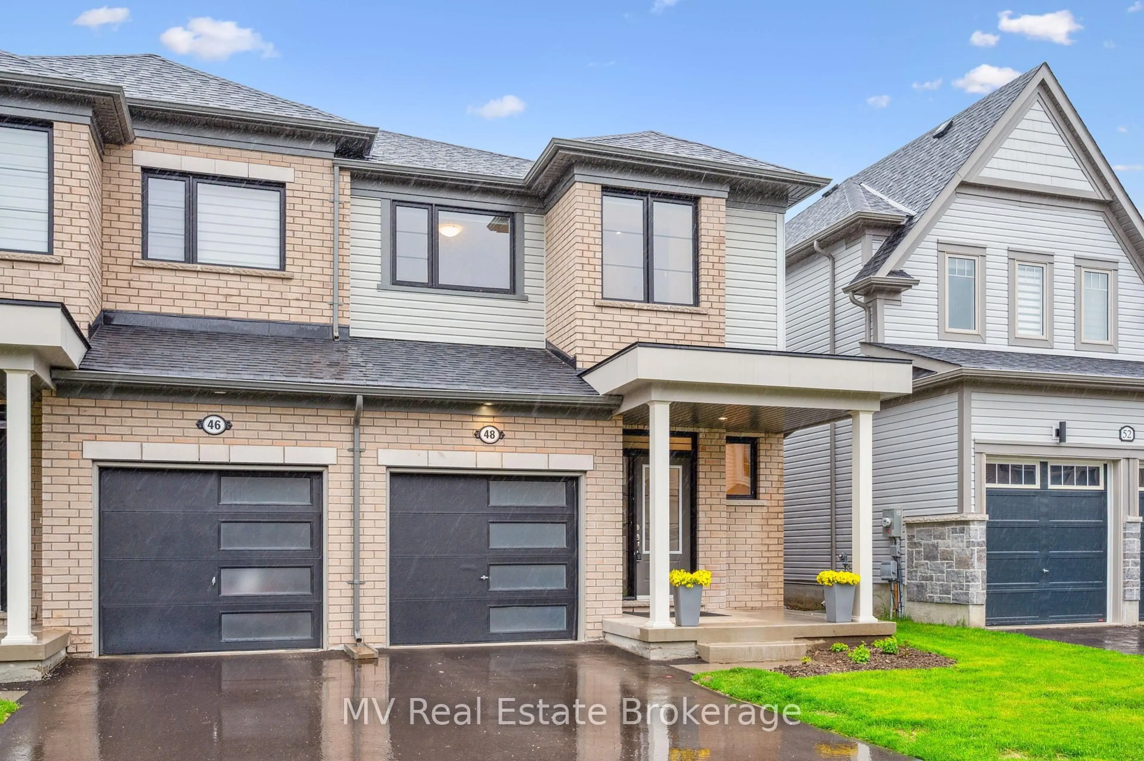 Home with brick exterior material, street for 48 Povey Rd, Centre Wellington Ontario N1M 0J5