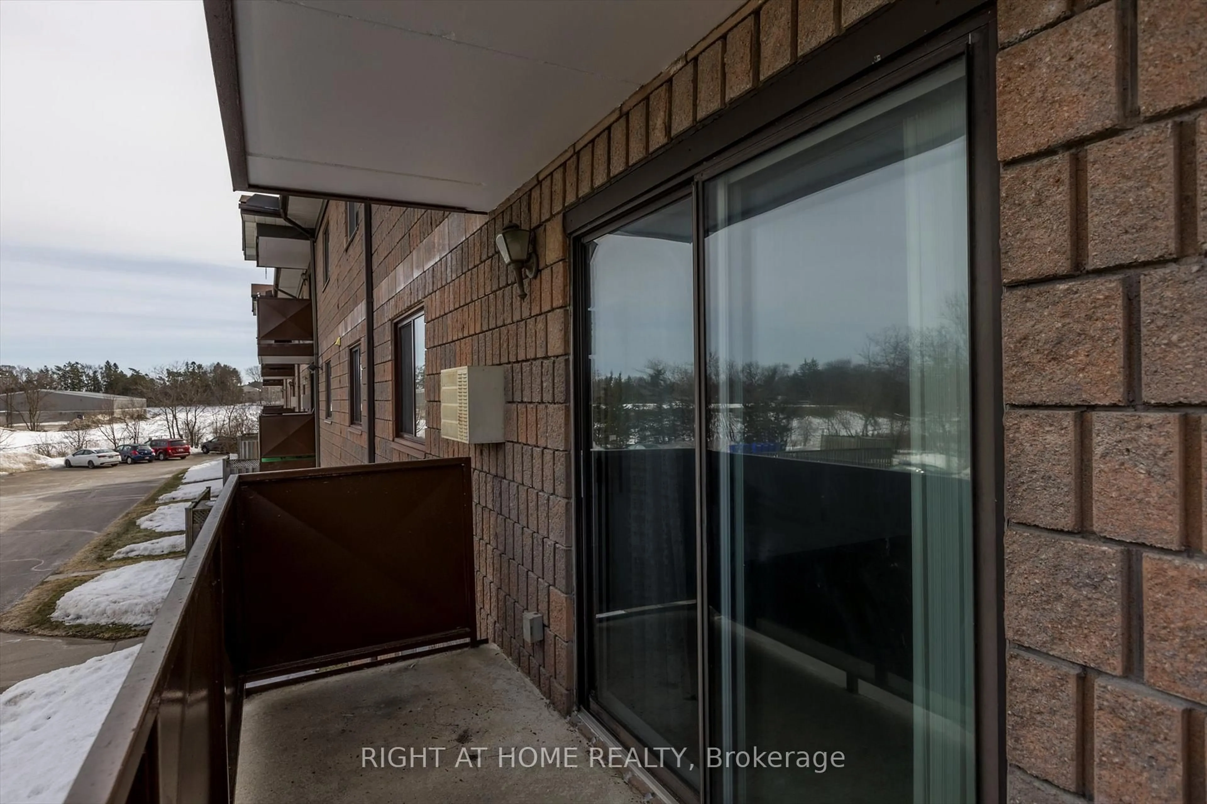 Balcony in the apartment, unknown for 795 Sherbrooke St #208, Peterborough West Ontario K9J 2R2
