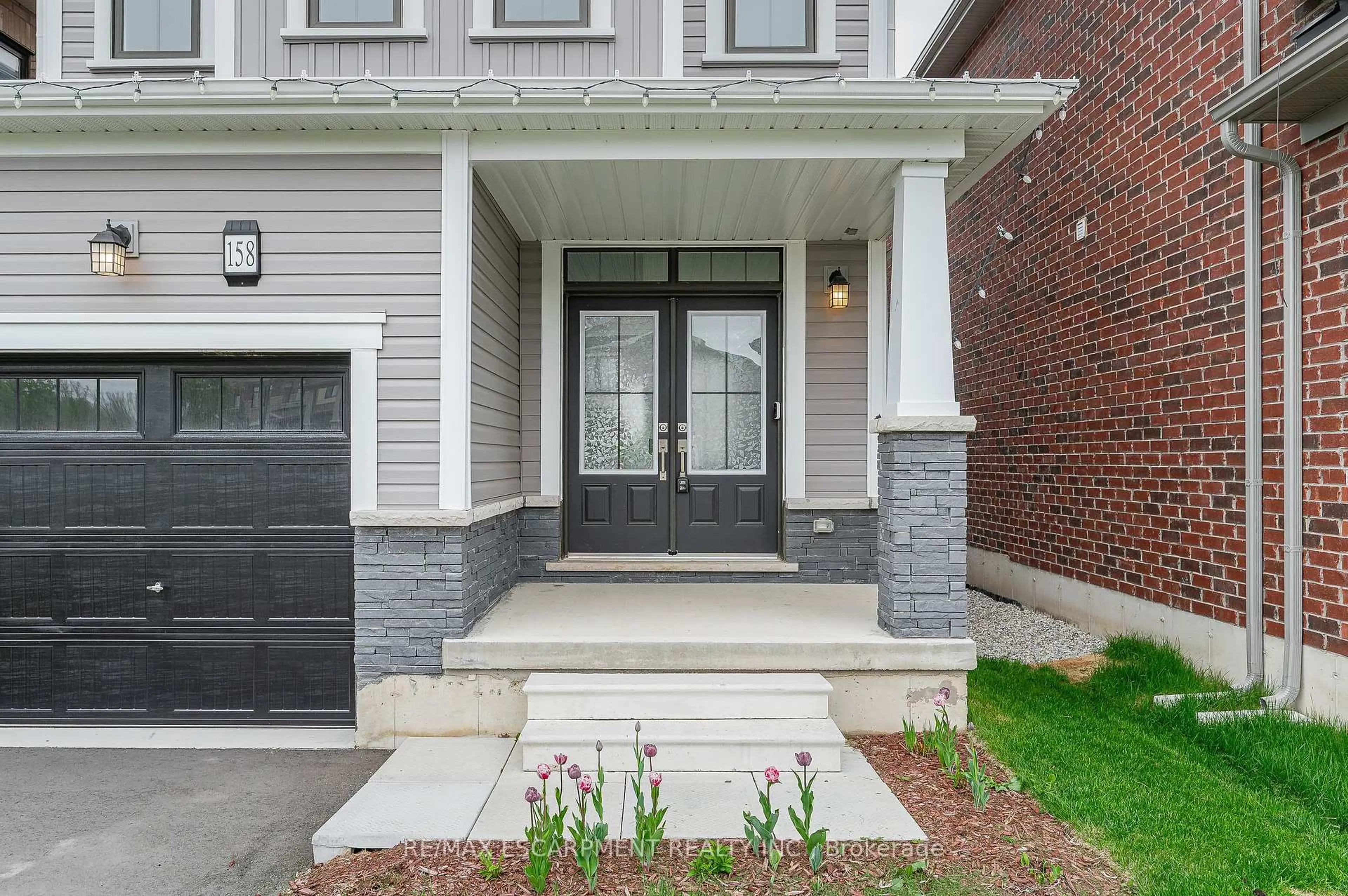 Home with brick exterior material, street for 158 Andover Dr, Woolwich Ontario N0B 1M0