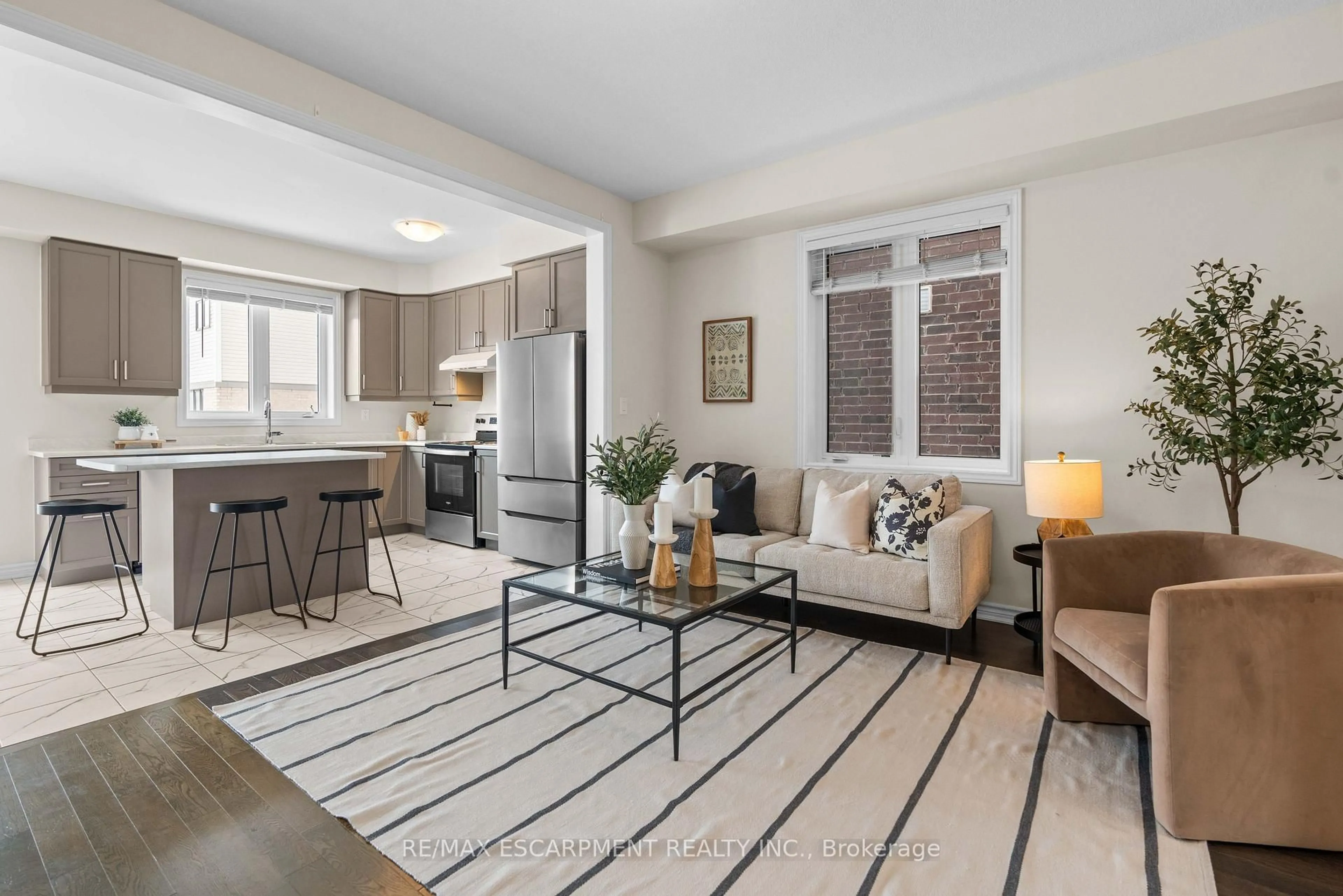 Living room with furniture, unknown for 158 Andover Dr, Woolwich Ontario N0B 1M0