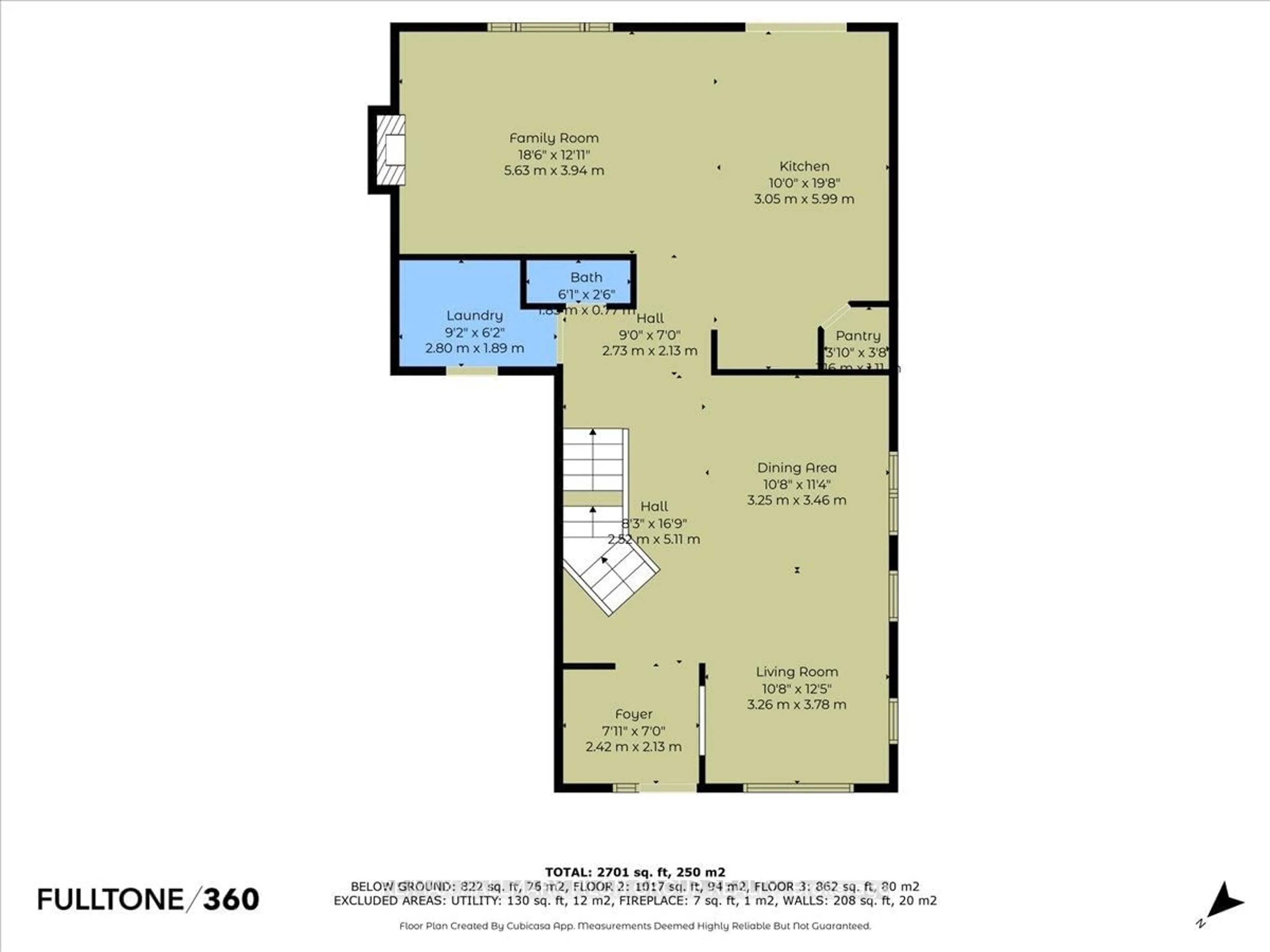 Floor plan for 1850 Celeste Way, Ottawa Ontario K4A 4H3