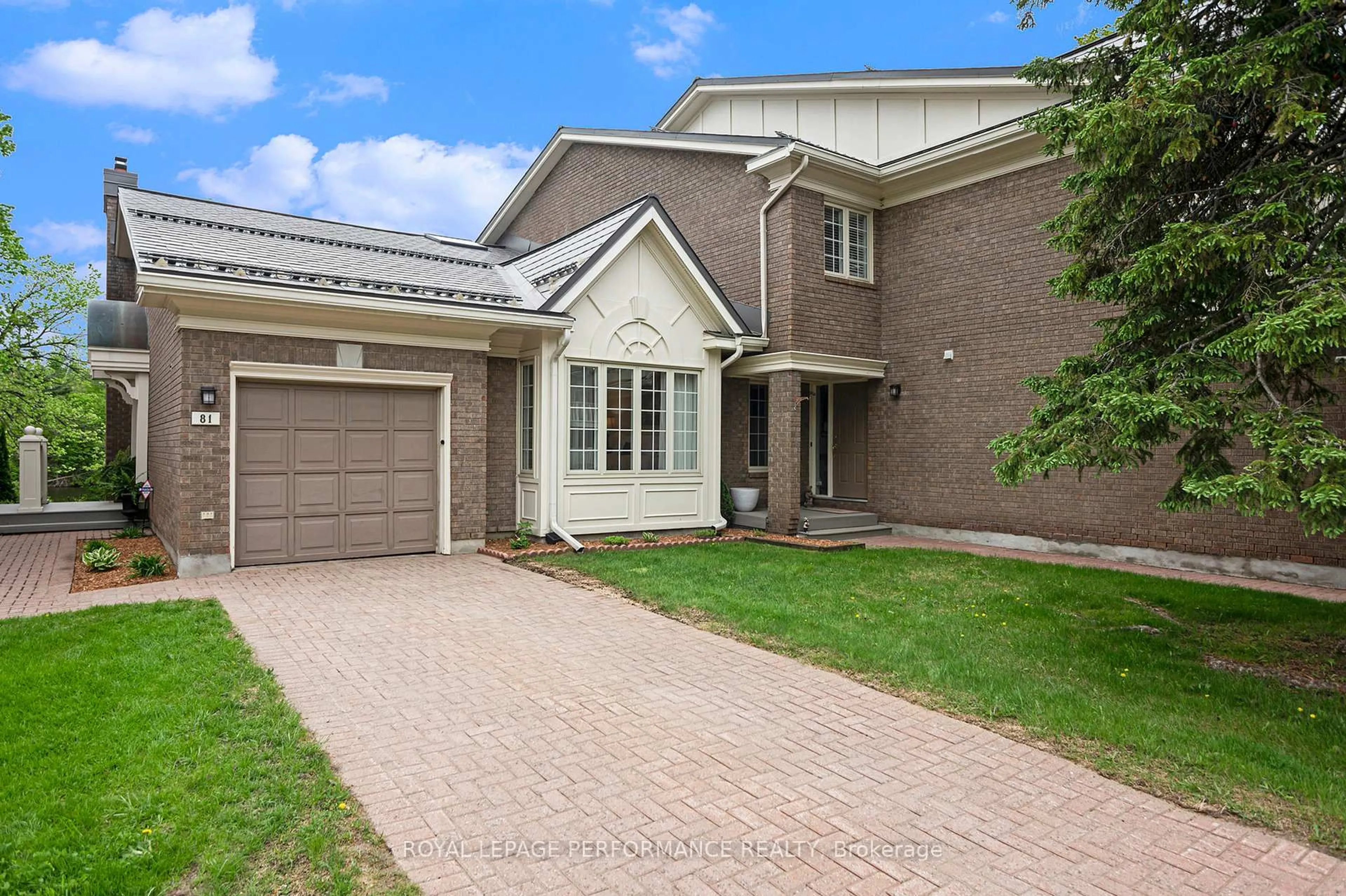 Home with brick exterior material, street for 81 Waterford Dr, Ottawa Ontario K2E 7V4