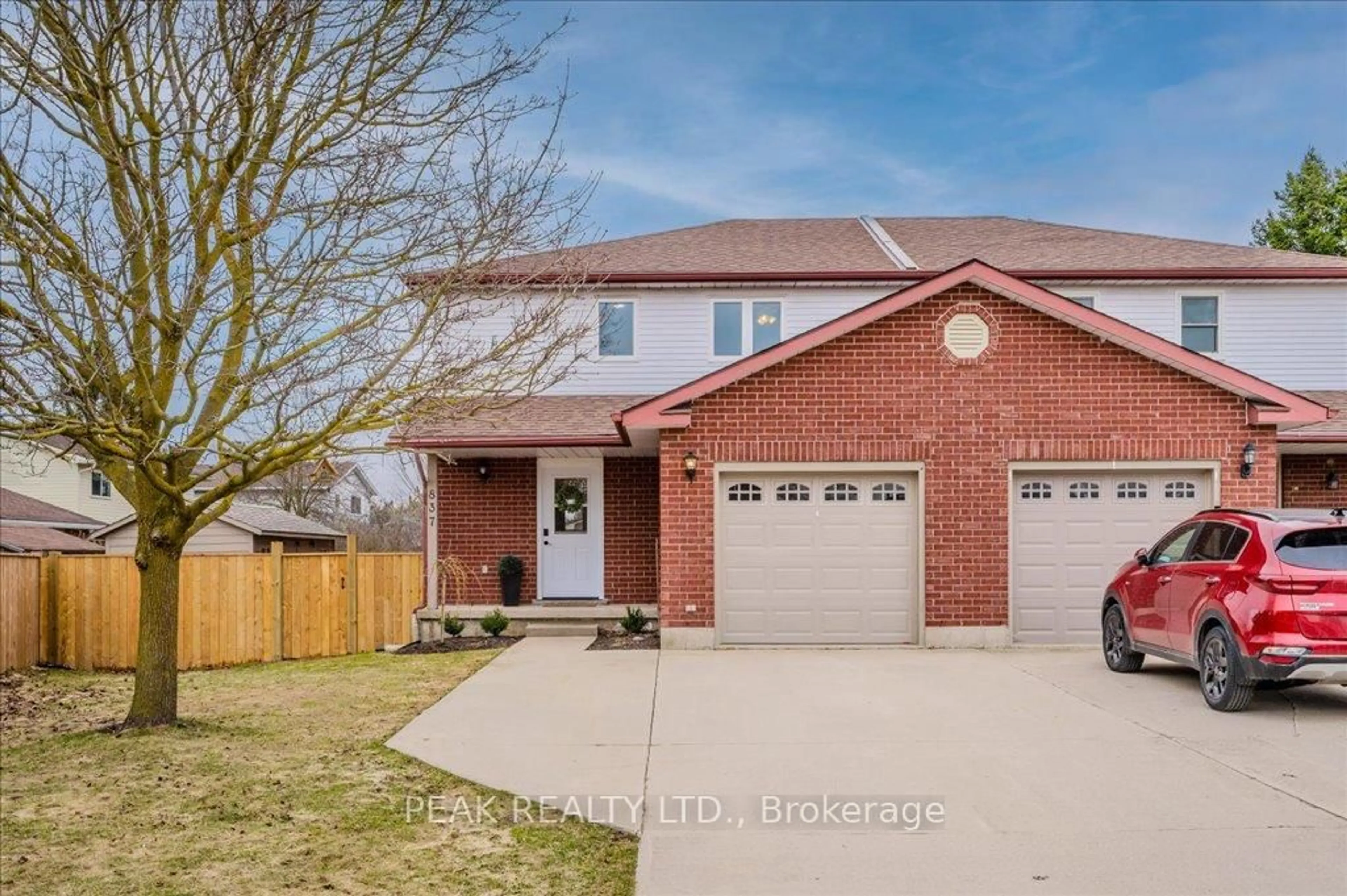 Home with brick exterior material, street for 837 Edgar St, North Perth Ontario N4W 3R3