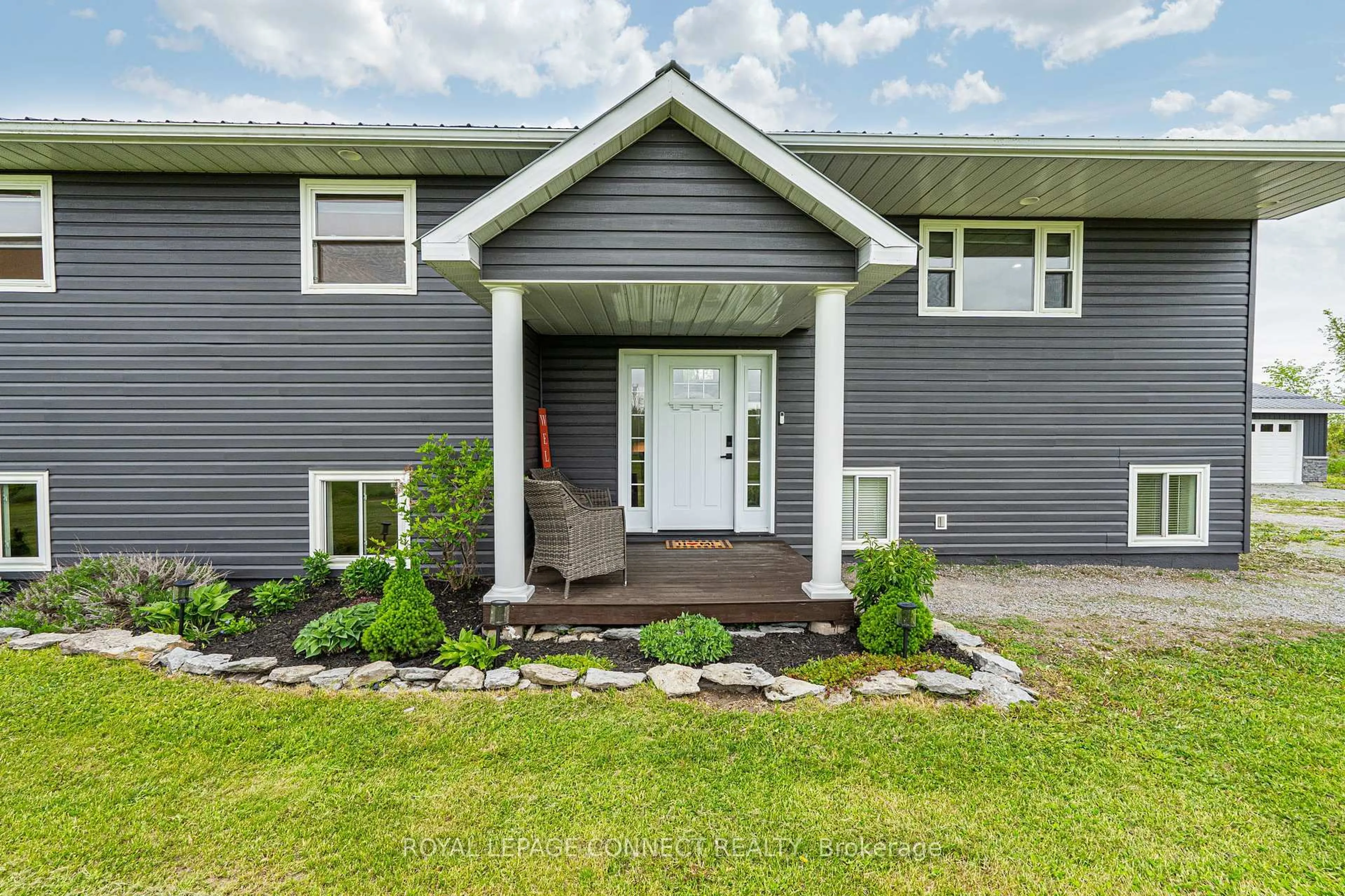 Home with vinyl exterior material, street for 2050 13th Line, Trent Hills Ontario K0K 2M0