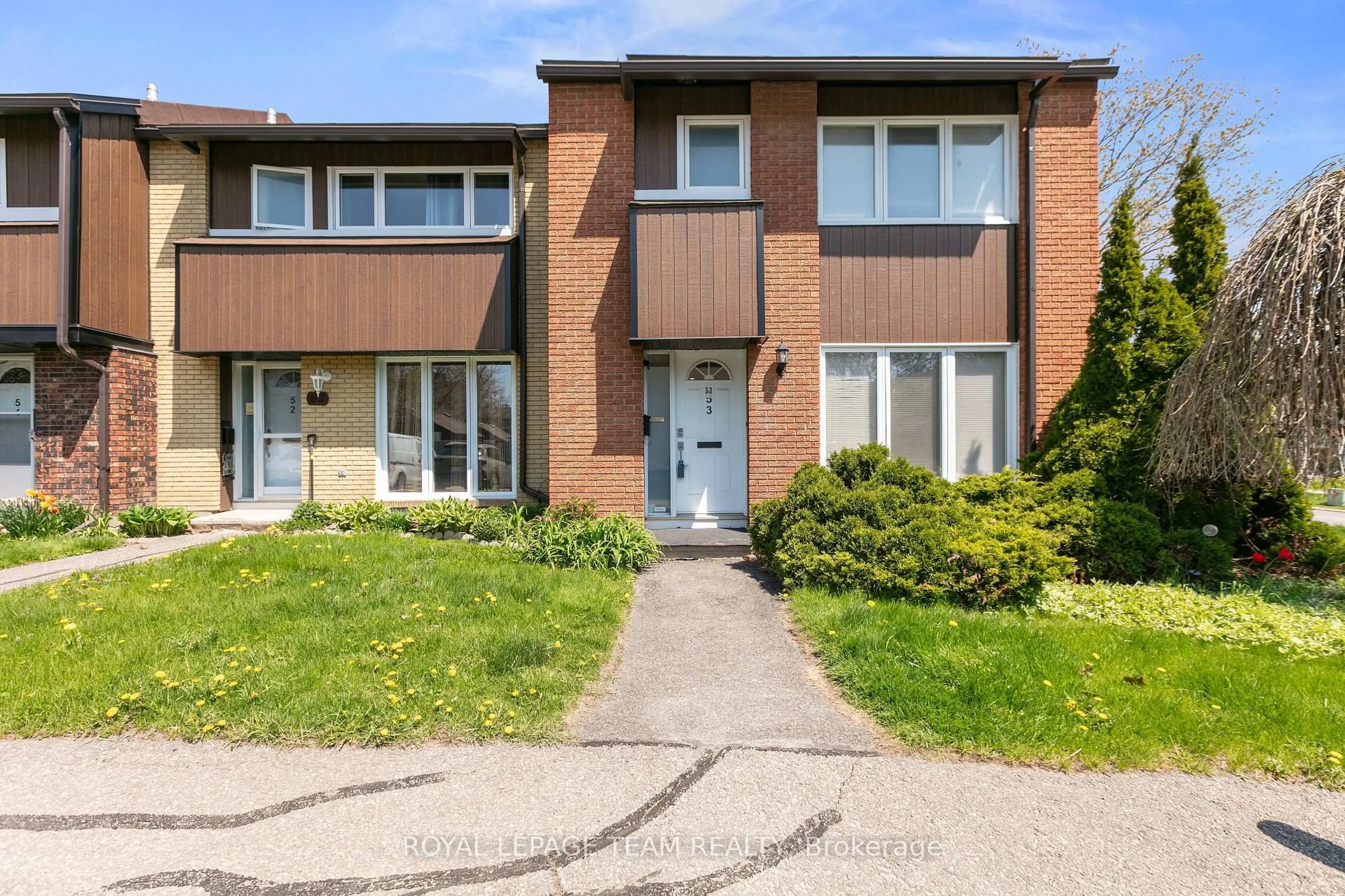 Home with brick exterior material, street for 1900 Marquis Ave #53, Ottawa Ontario K1J 8J2