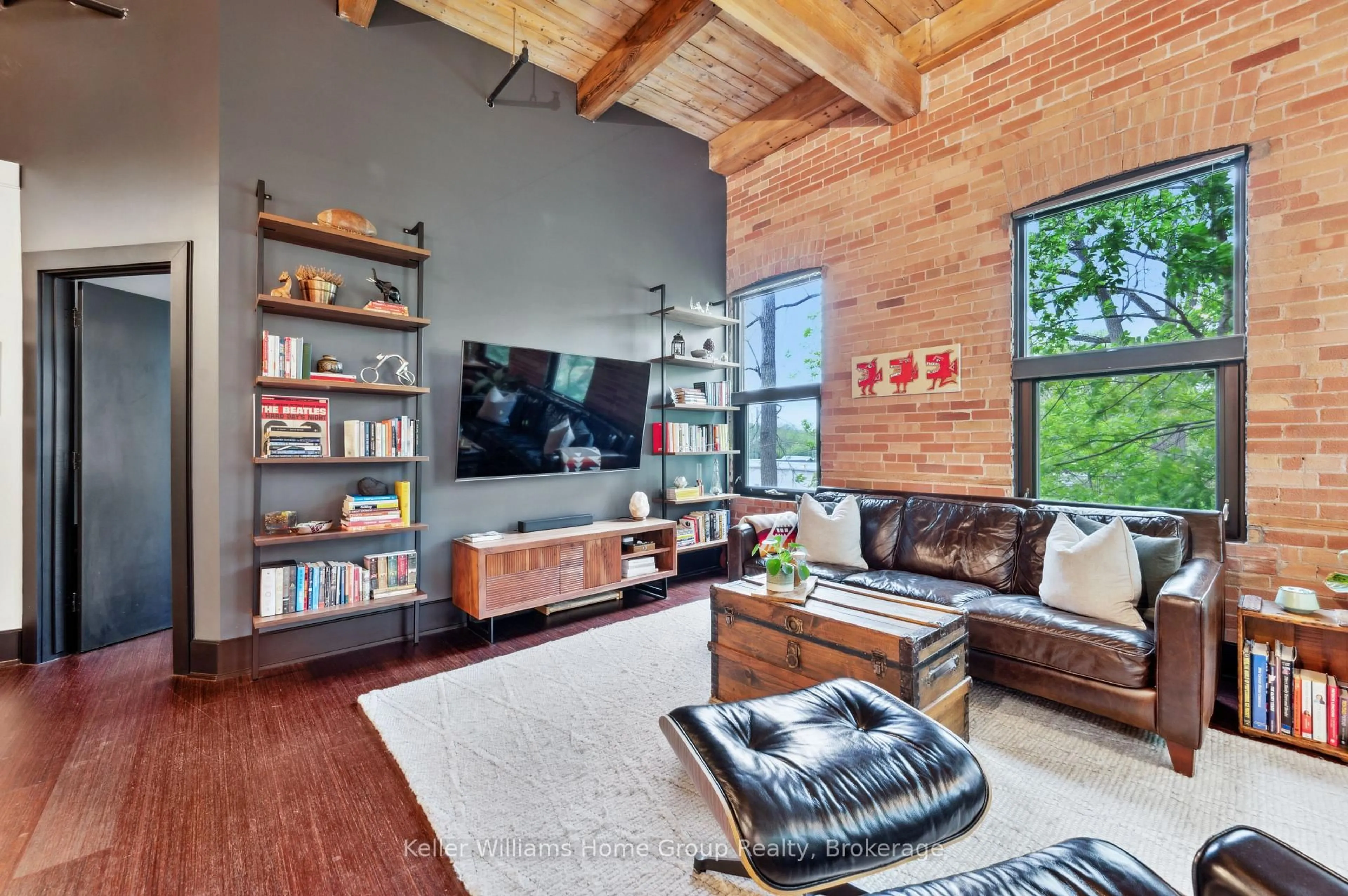 Living room with furniture, unknown for 60 Cardigan St #207, Guelph Ontario N1H 3Z6