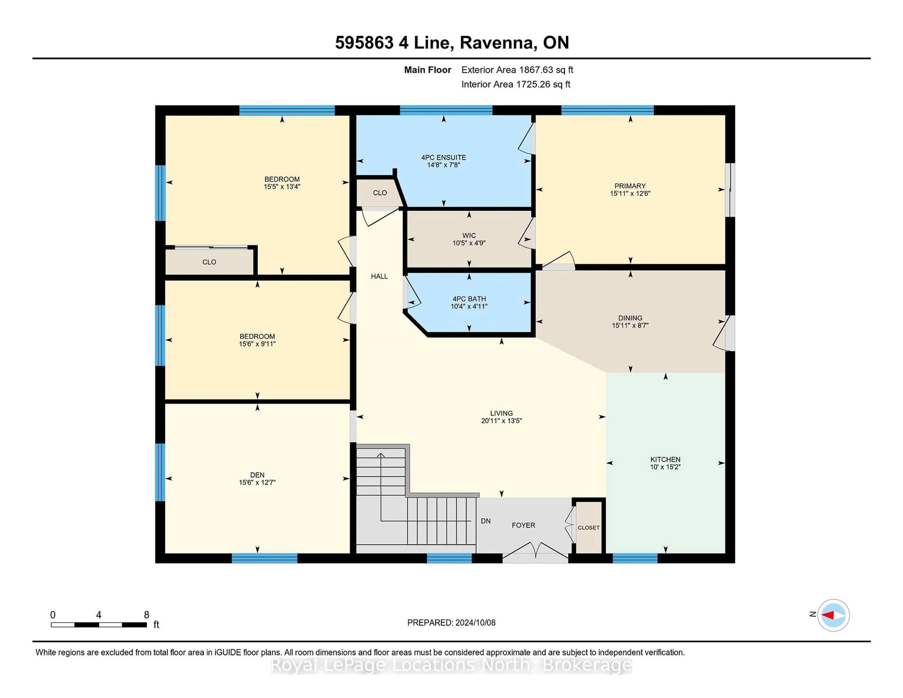 Floor plan for 595863 4th Line, Blue Mountains Ontario N0H 2E0