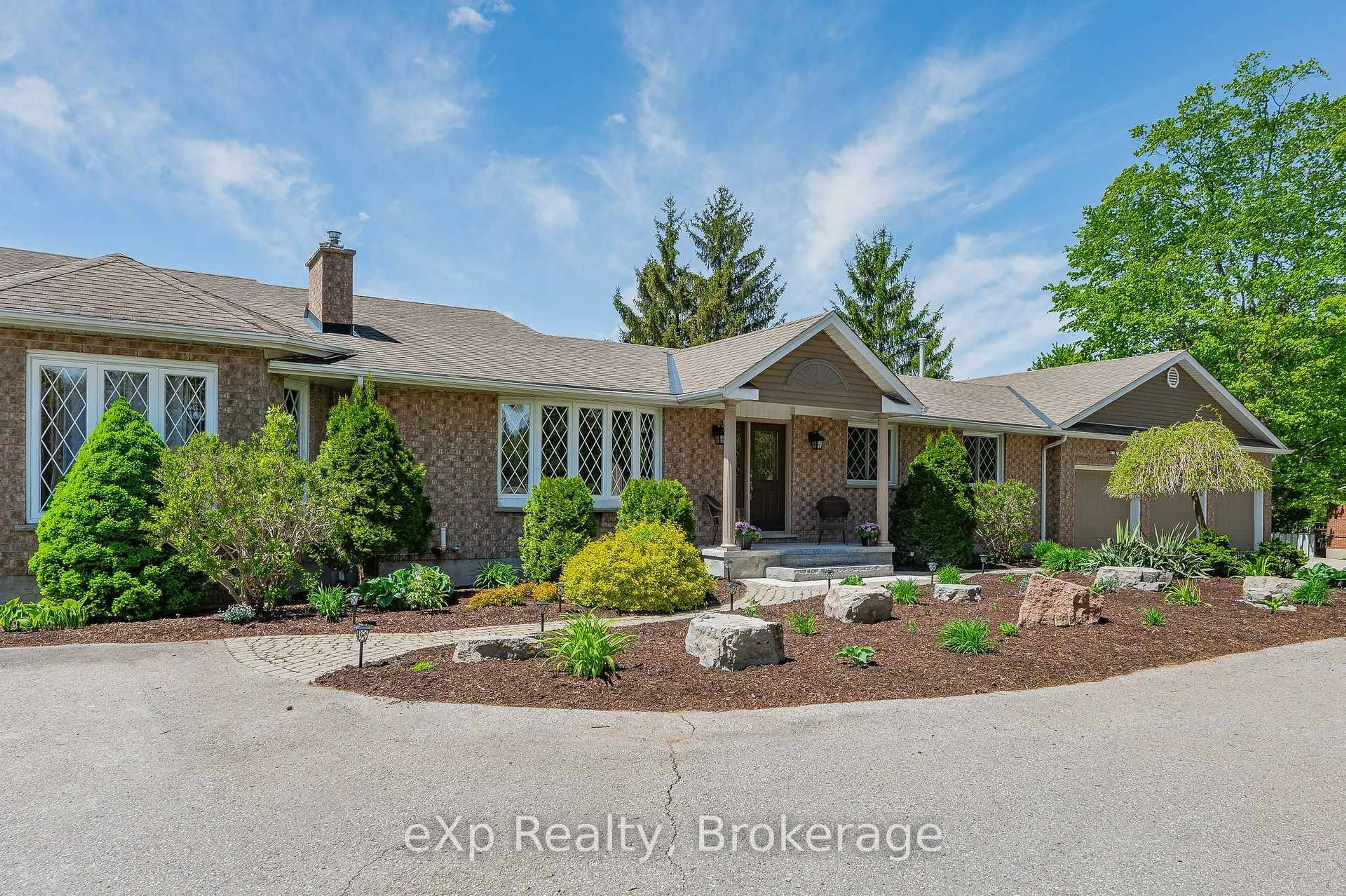 Home with brick exterior material, street for 5446 Wellington County Road 39 N/A, Guelph/Eramosa Ontario N1K 0C8
