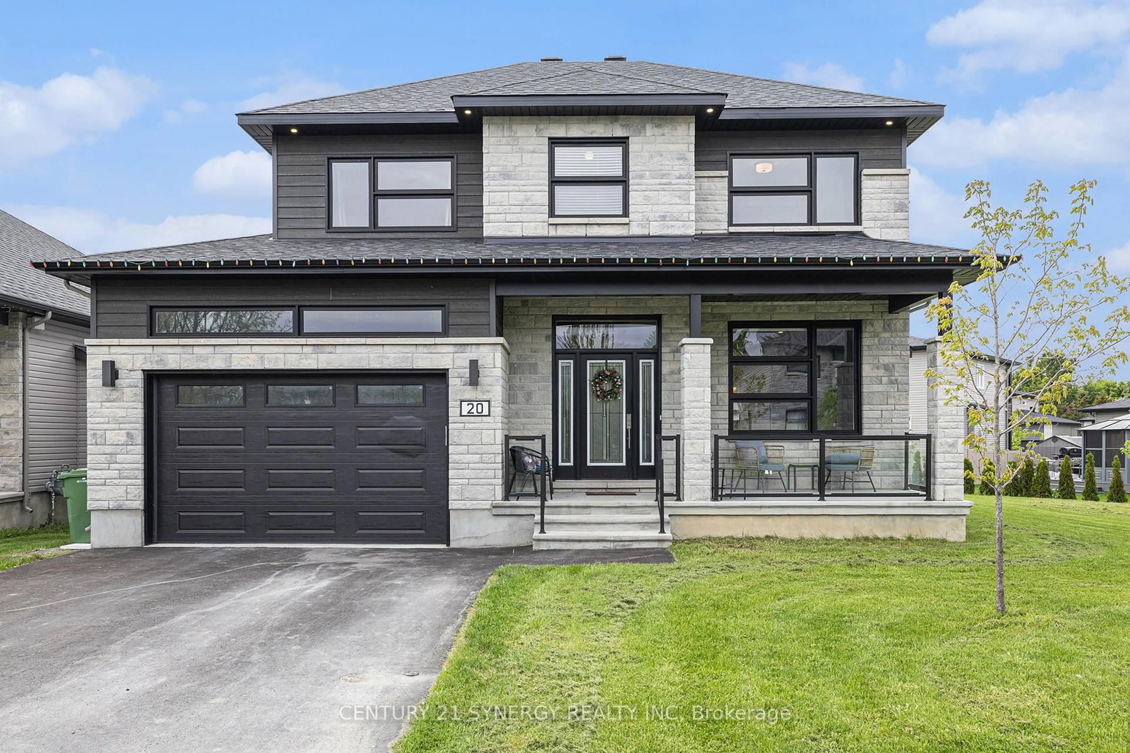 Home with brick exterior material, street for 20 Pleasant St, North Stormont Ontario K0A 1R0